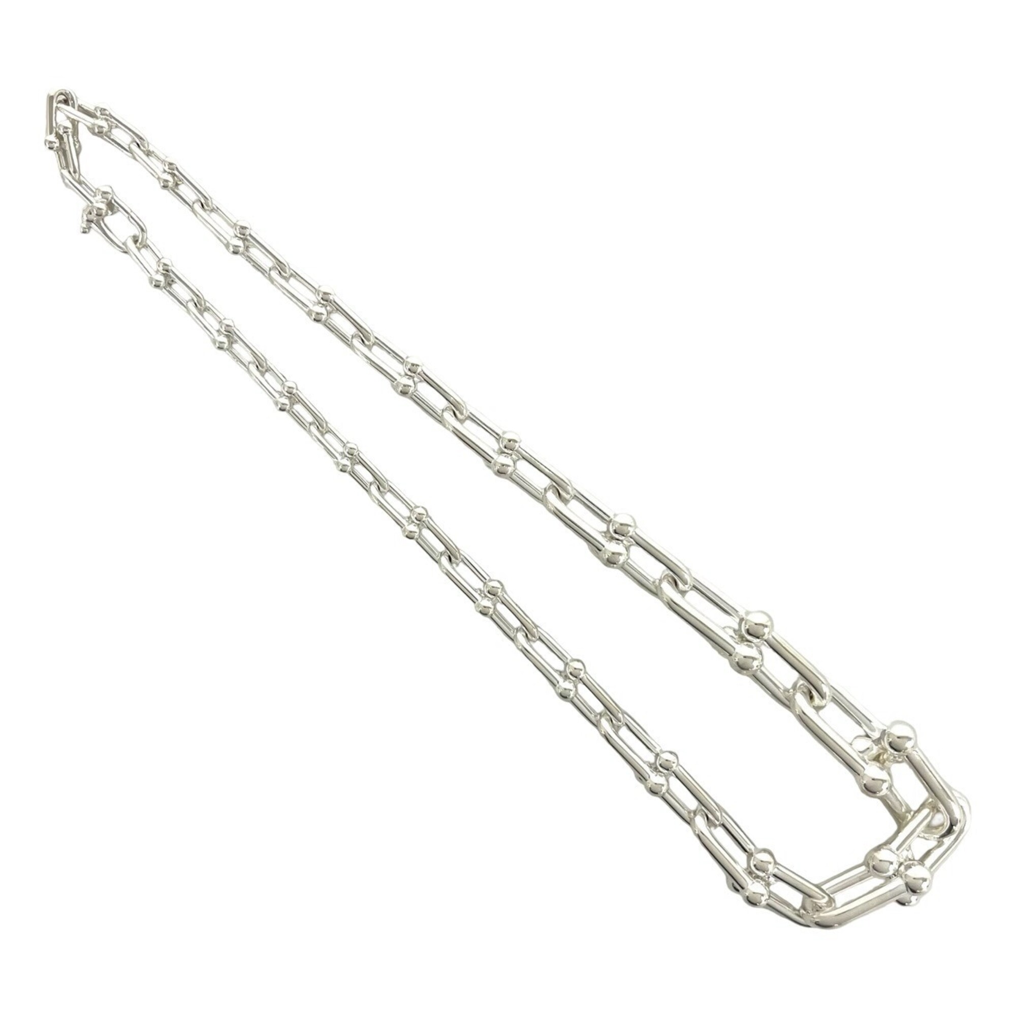 TIFFANY&Co. Tiffany HardWear Graduated Link Necklace 925 Silver Accessory 42702