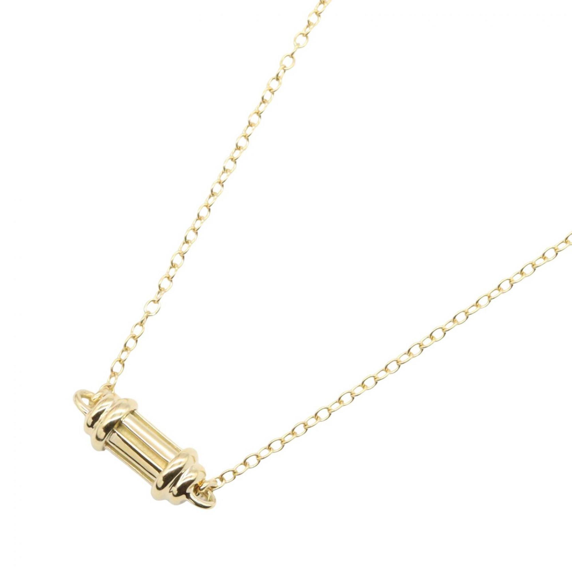 Tiffany & Co. Cylinder Bottle Necklace, 18K Yellow Gold, Women\'s
