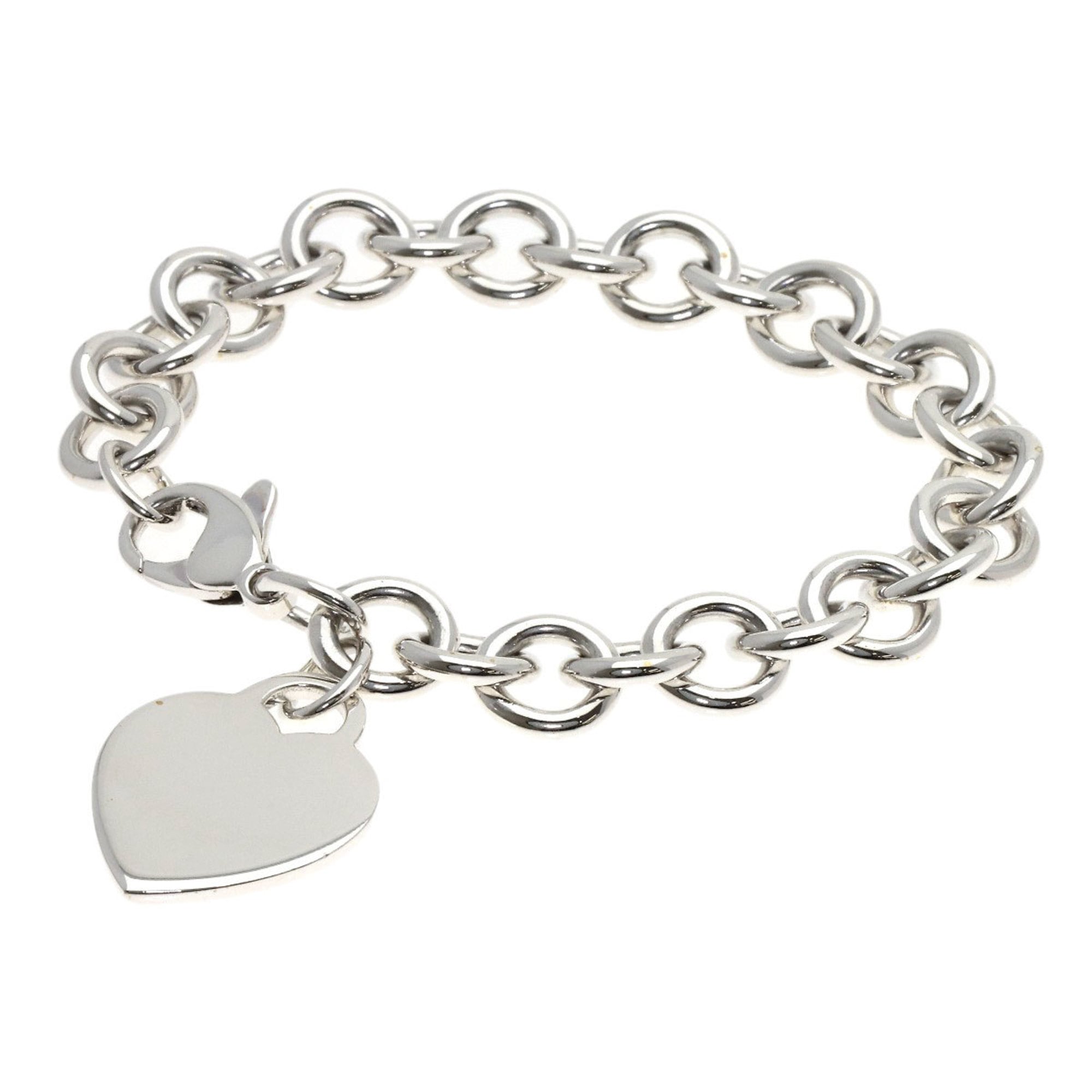 Tiffany & Co. Return to Heart Tag Bracelet, Silver, Women\'s. TIFFANY