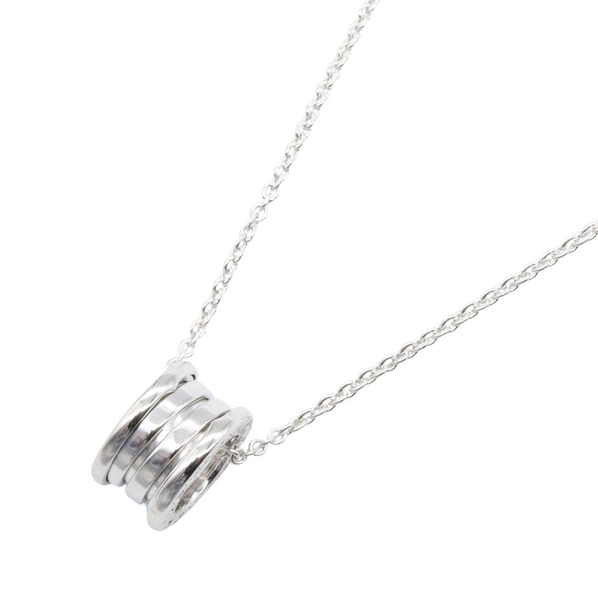 BVLGARI B-zero1 Necklace, 18K White Gold, Silver, for Men and Women, 352815