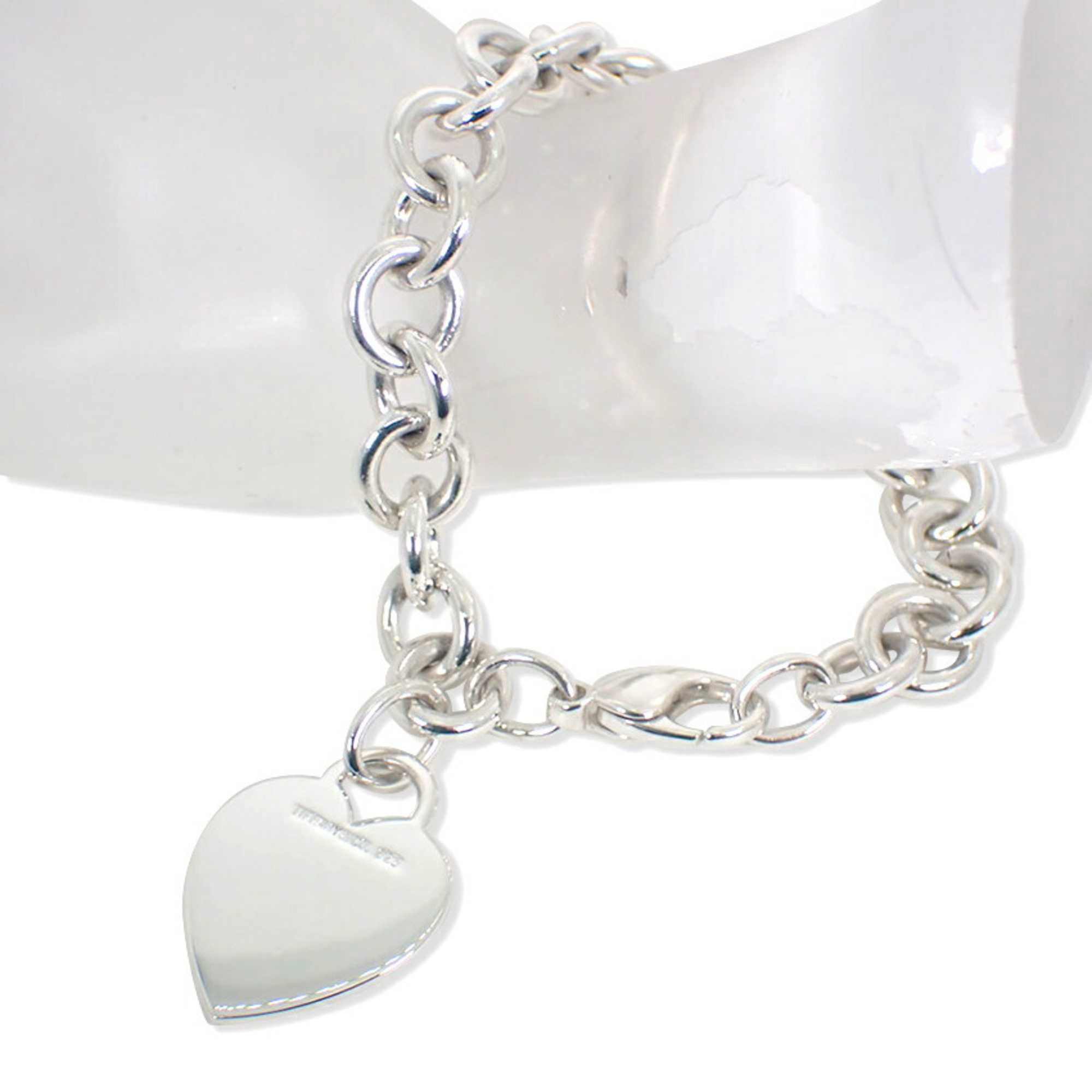 TIFFANY & Co. 925 Heart Tag Bracelet