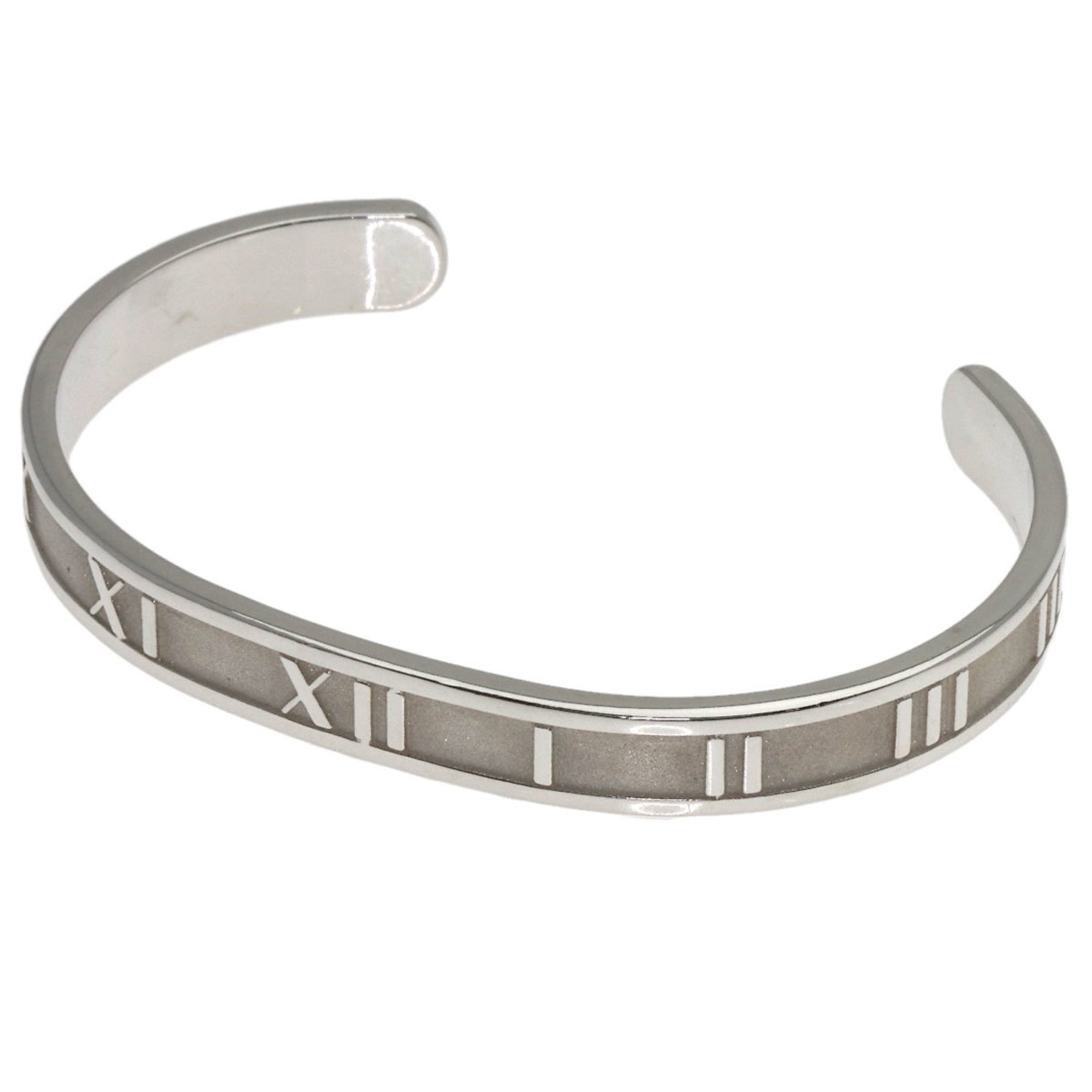 Tiffany & Co. Atlas Bangle Bracelet, Silver, Women\'s