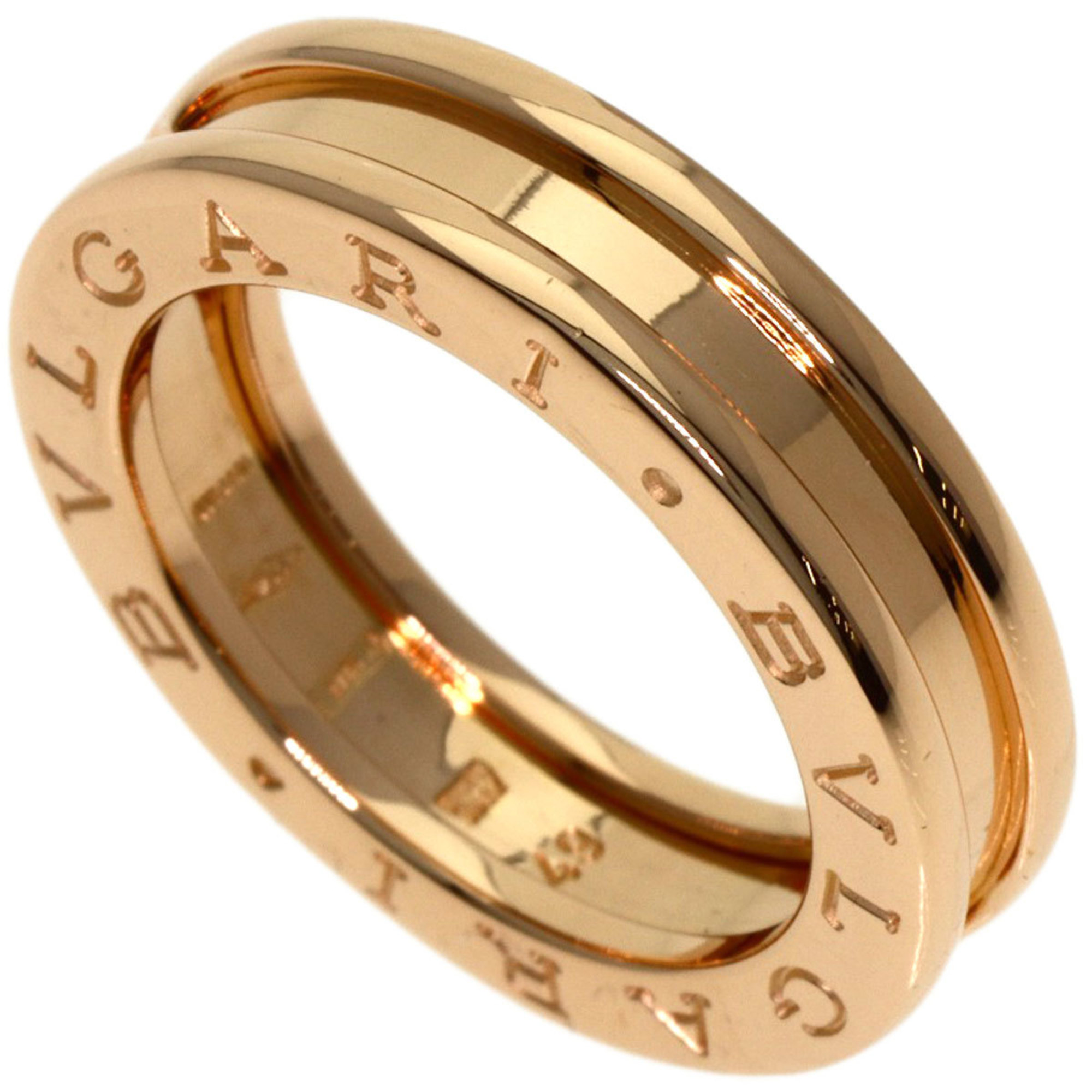 BVLGARI B-zero1 1-Band #49 Ring in 18K Pink Gold for Women