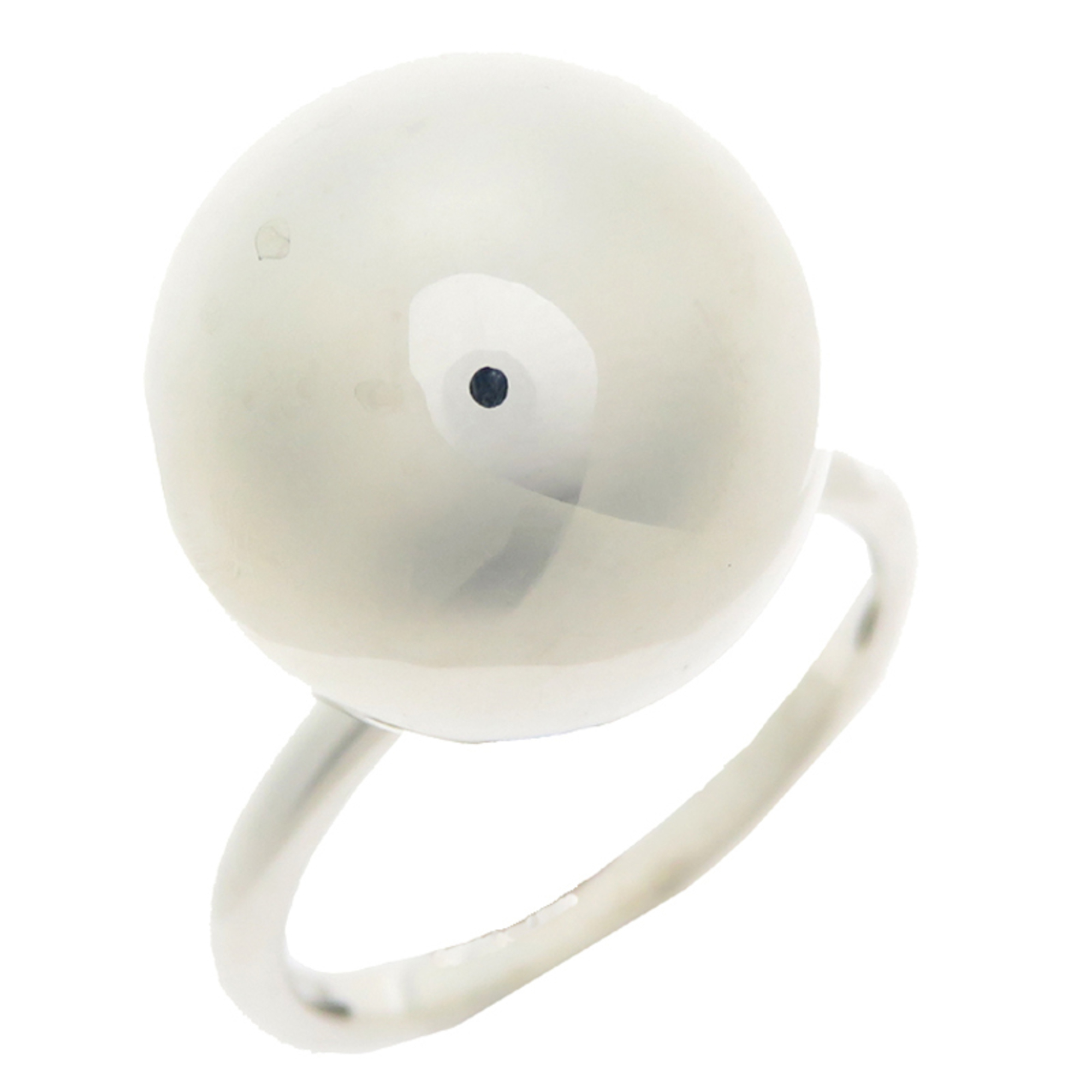 Tiffany & Co. SV925 Hardware Ball Women\'s Ring (Silver 925)