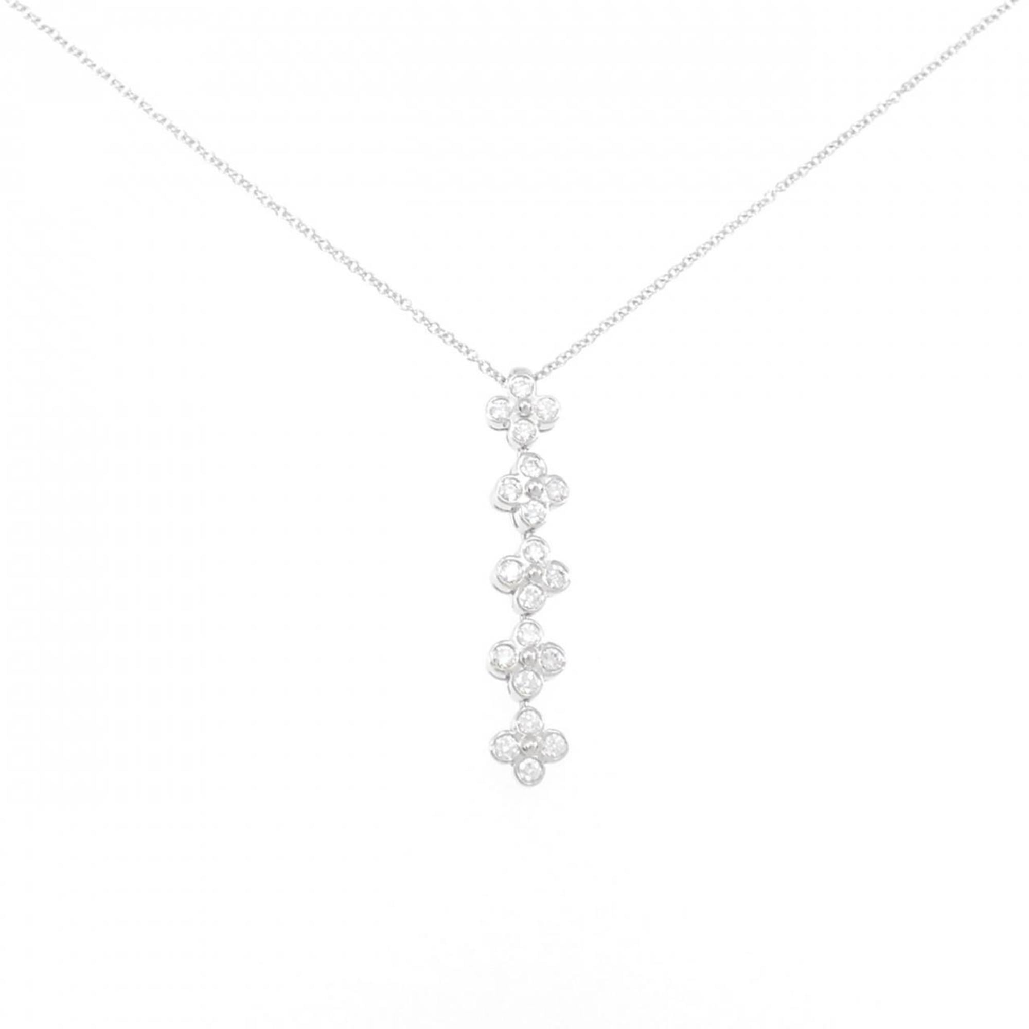 tiffany lace drop necklace