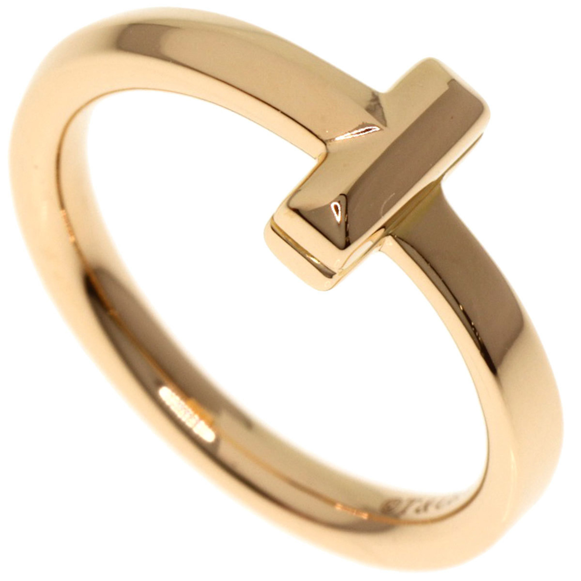 Tiffany & Co. T One Ring, 18K Pink Gold, Women\'s.