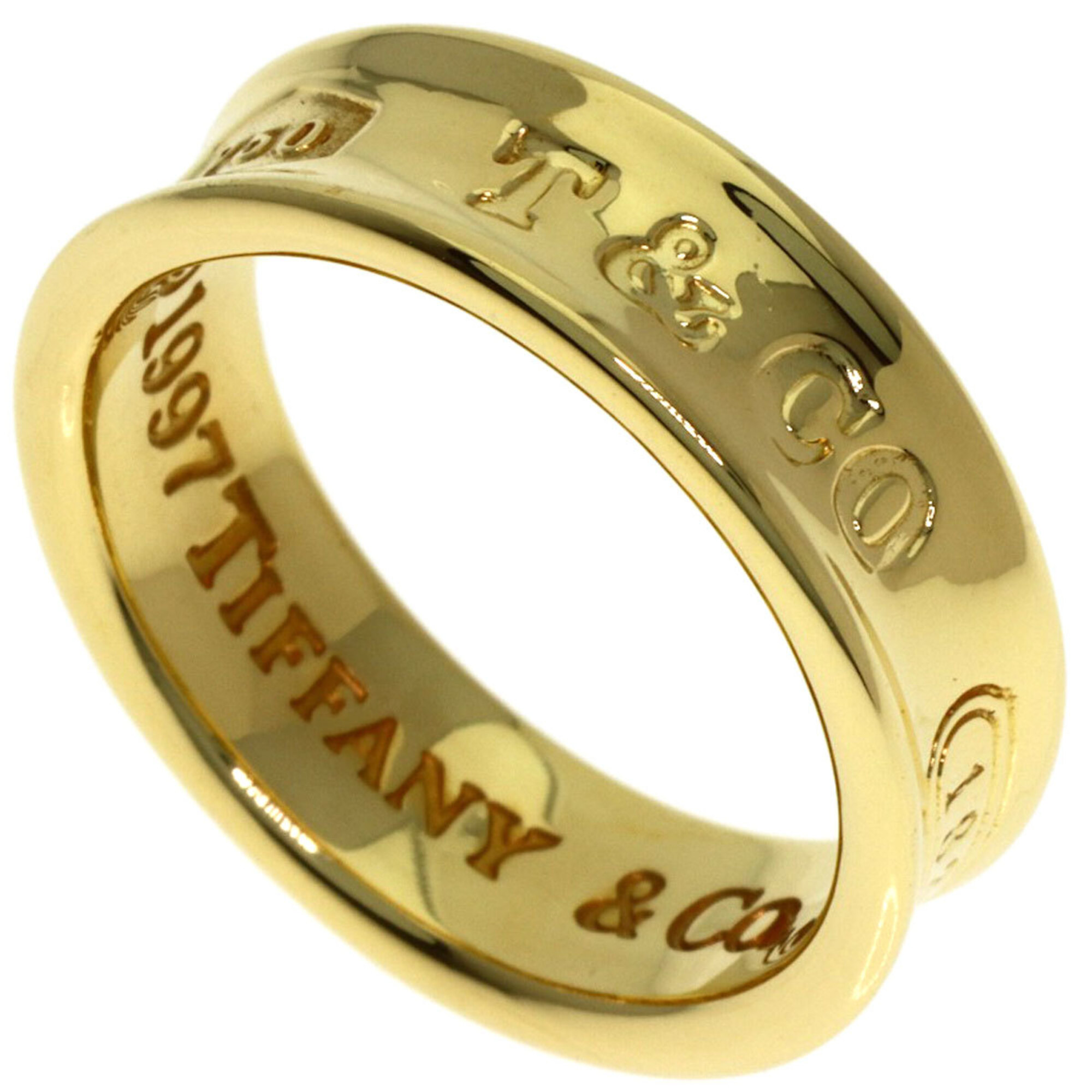 Tiffany & Co. 1837 Ring, 18K Yellow Gold, Women\'s.