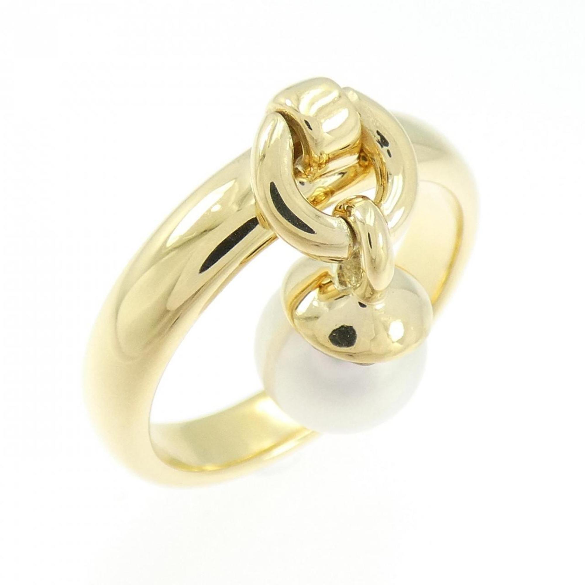 Tiffany & Co. Akoya Pearl Ring 7.2mm