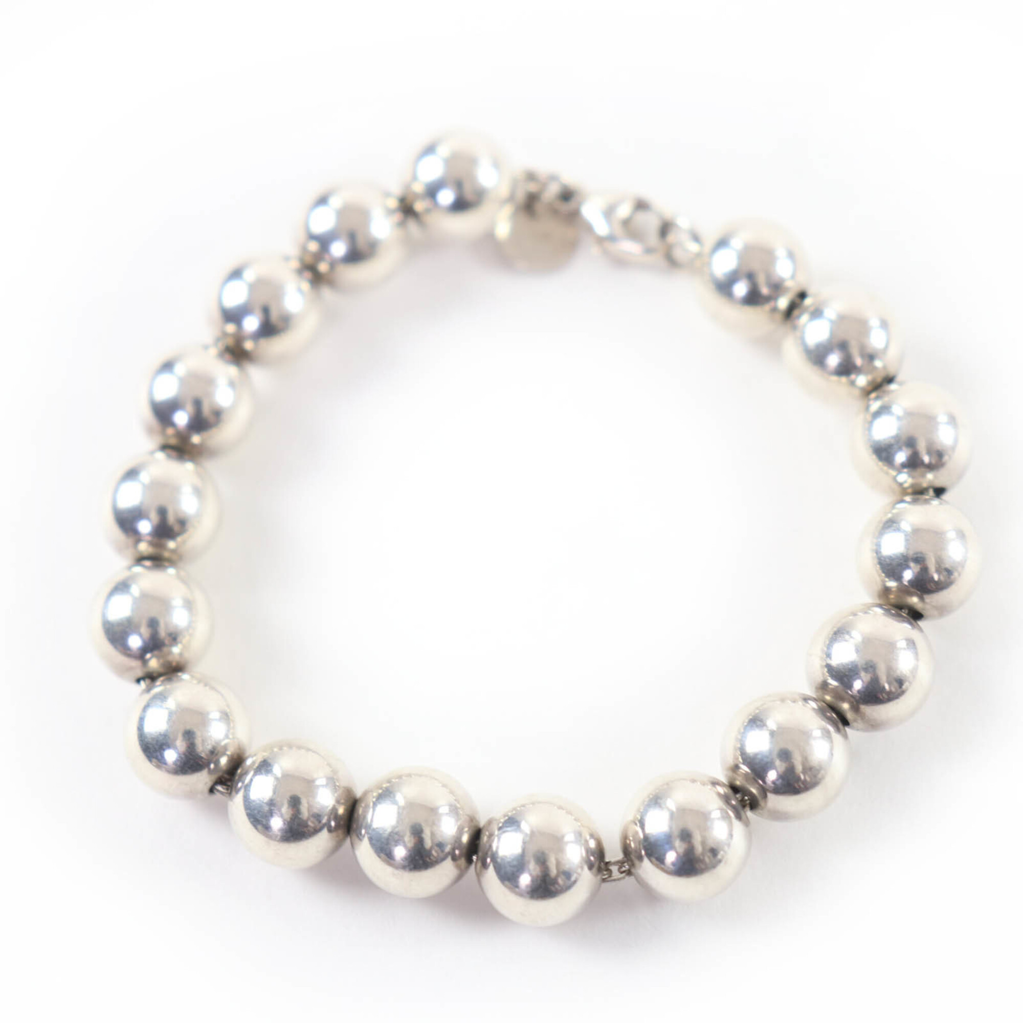 TIFFANY&Co. Tiffany HardWear Ball Bracelet, 925 Sterling Silver, Weight 18.15g, Women\'s.