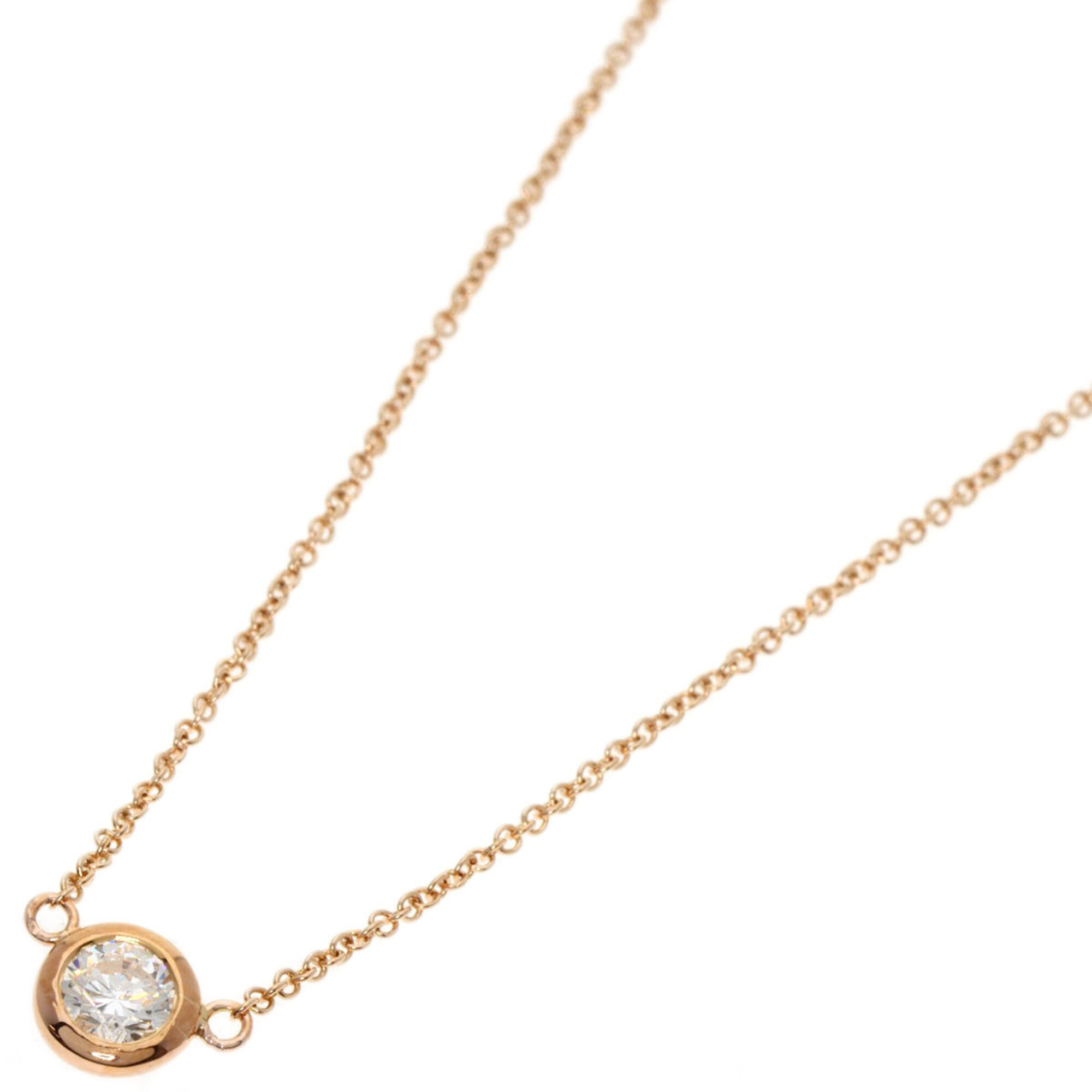 Tiffany & Co. By the Yard Diamond Necklace, 18K Pink Gold, Women\'s.