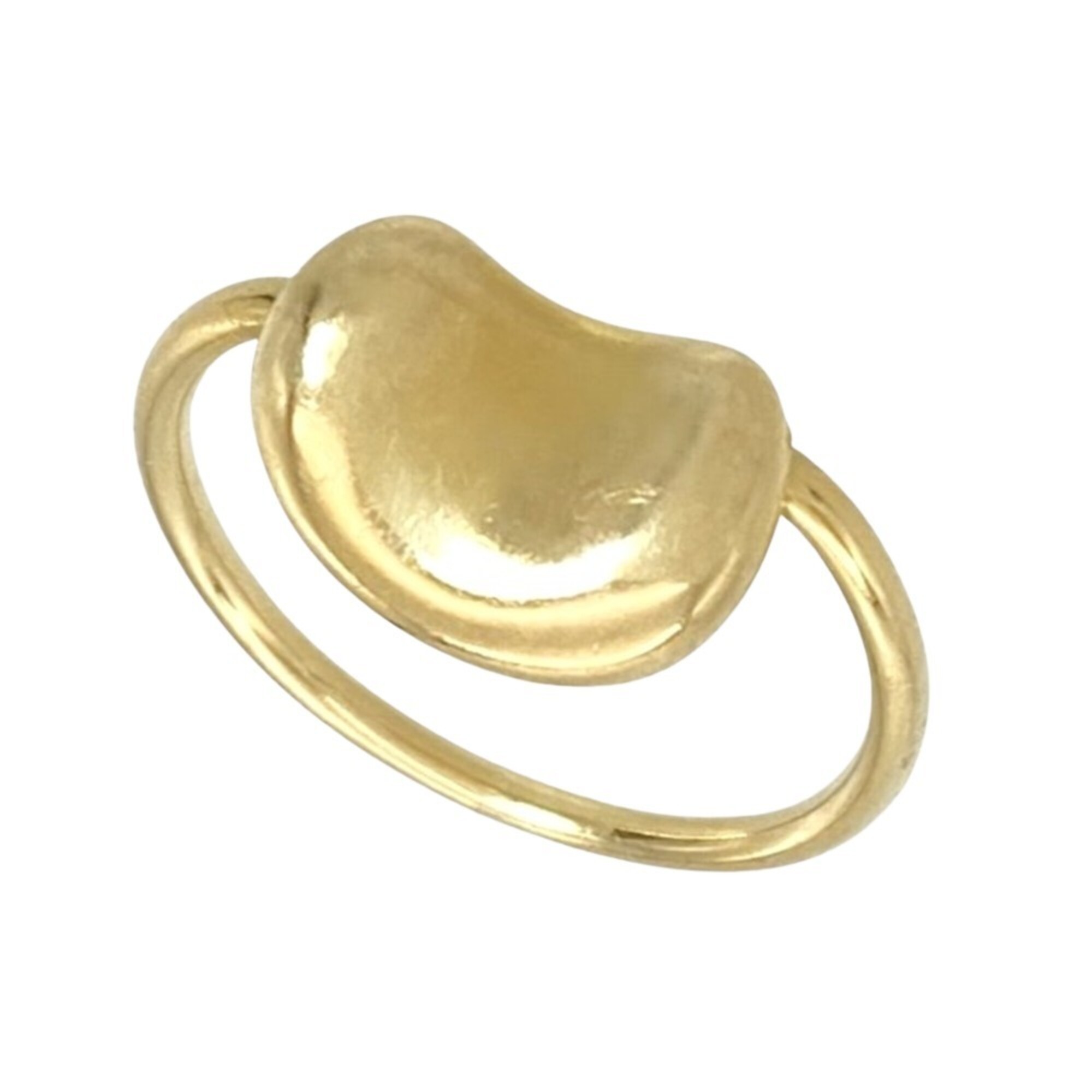 Tiffany & Co. Bean Ring, approximately 18K Yellow Gold (2.5g), for women.