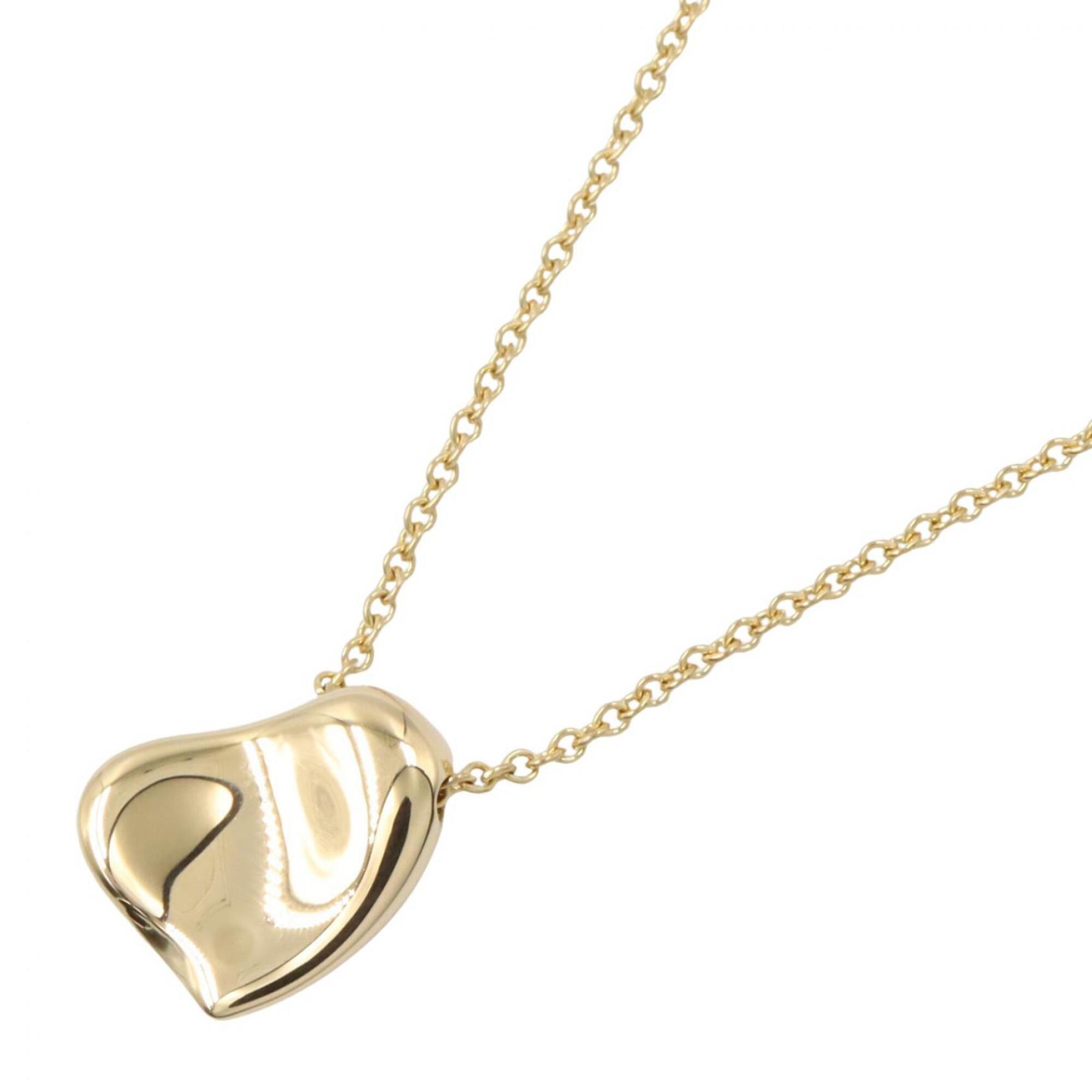 Tiffany & Co. Peretti Full Heart Necklace, 18K (Yellow Gold), Women\'s Jewelry, Gold Tone