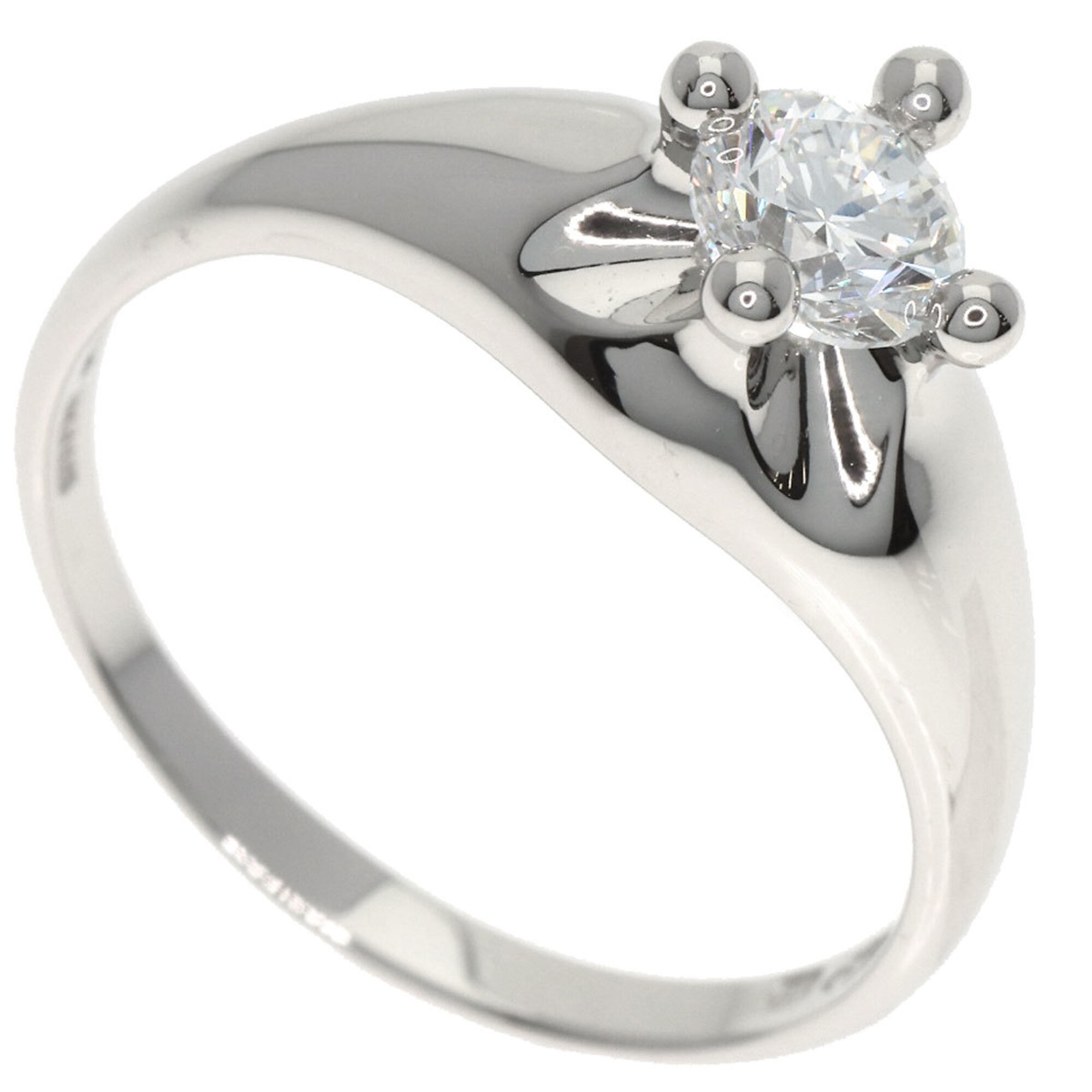 Bulgari Corona Diamond Ring, Platinum PT950, Women\'s, BVLGARI