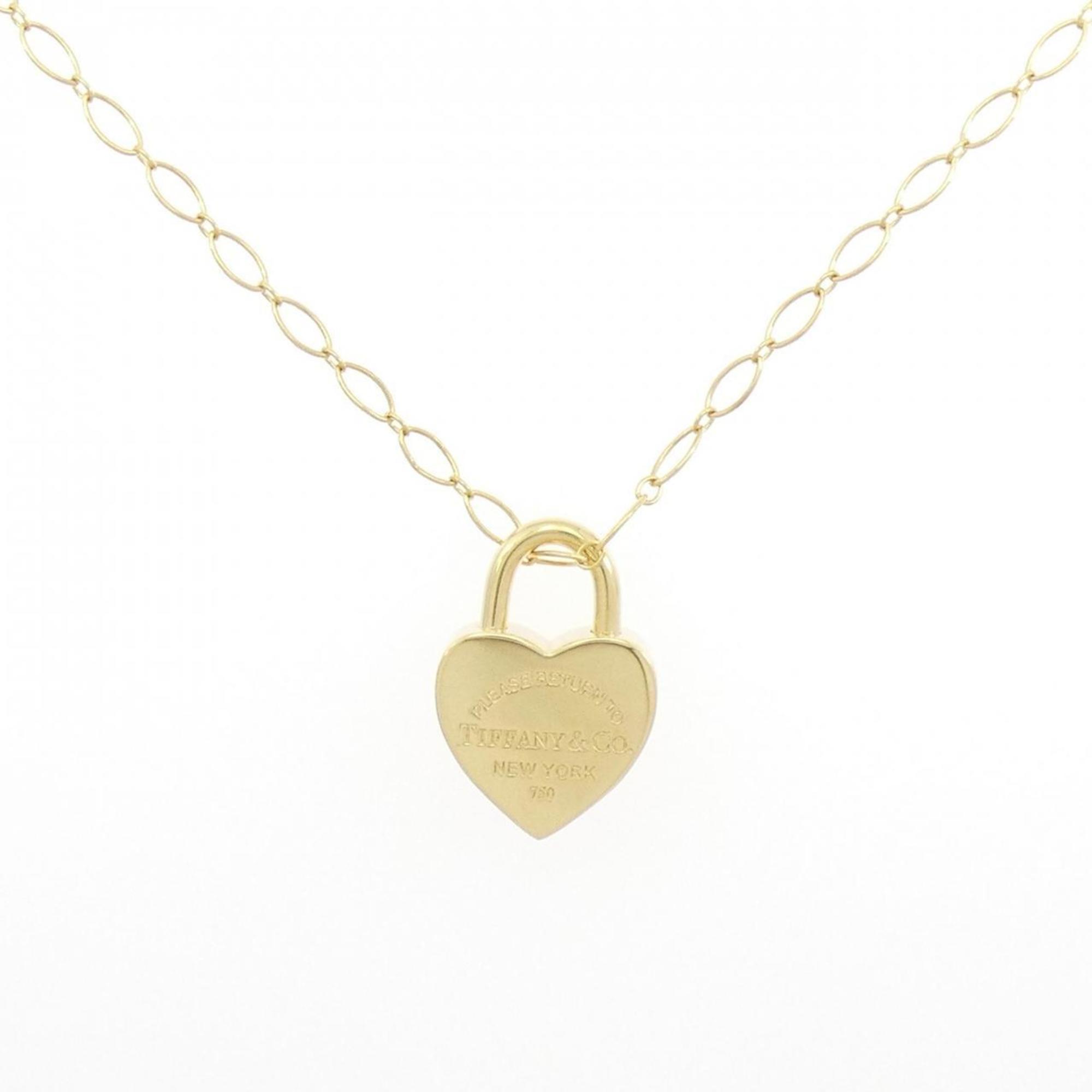 Tiffany Return to Heart Lock Necklace