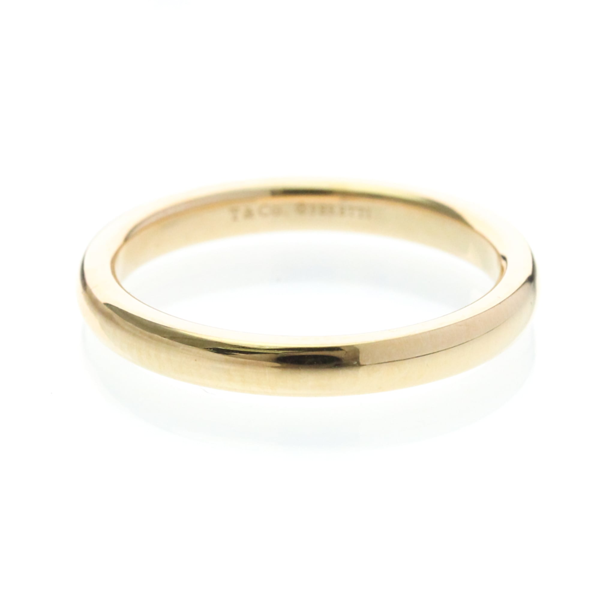 Tiffany Wedding Ring Pink Gold (18K) Fashion No Stone Wedding Ring Pink Gold