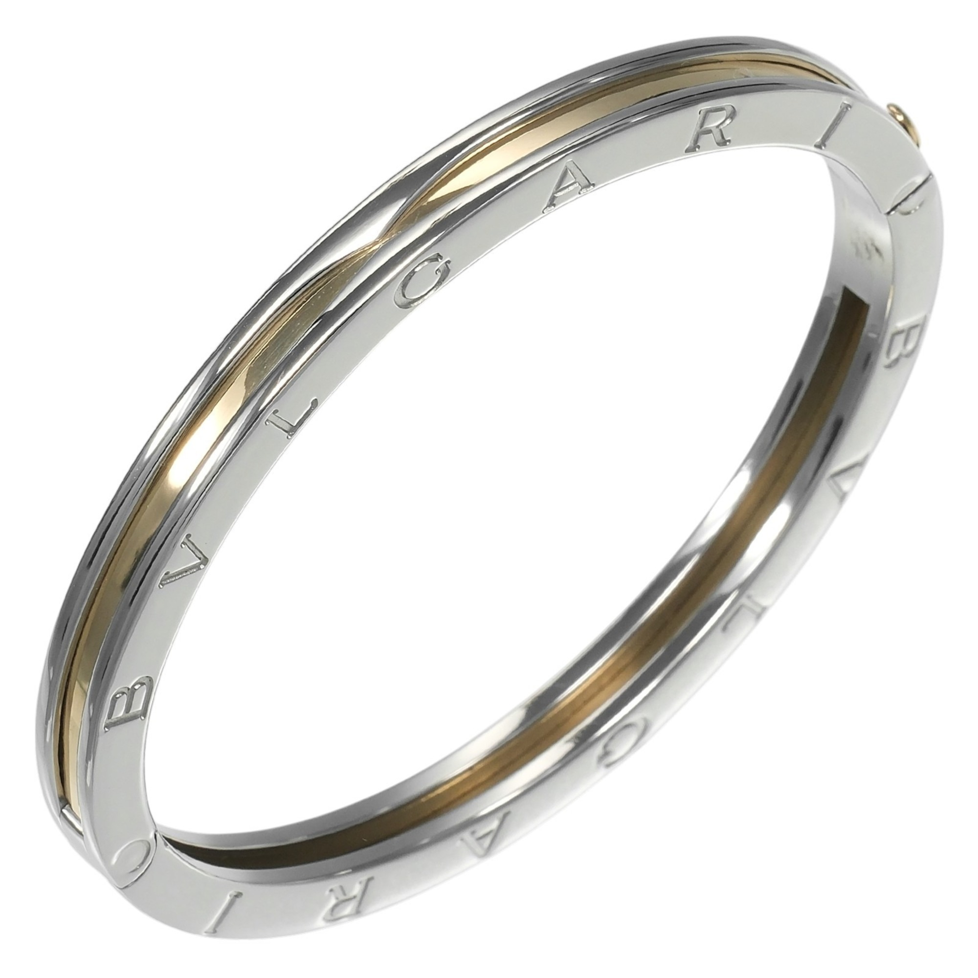 Bulgari B.ZERO Bracelet, B.zero1, Inner circumference approx. 19cm, 18K Yellow Gold (KYG), Stainless