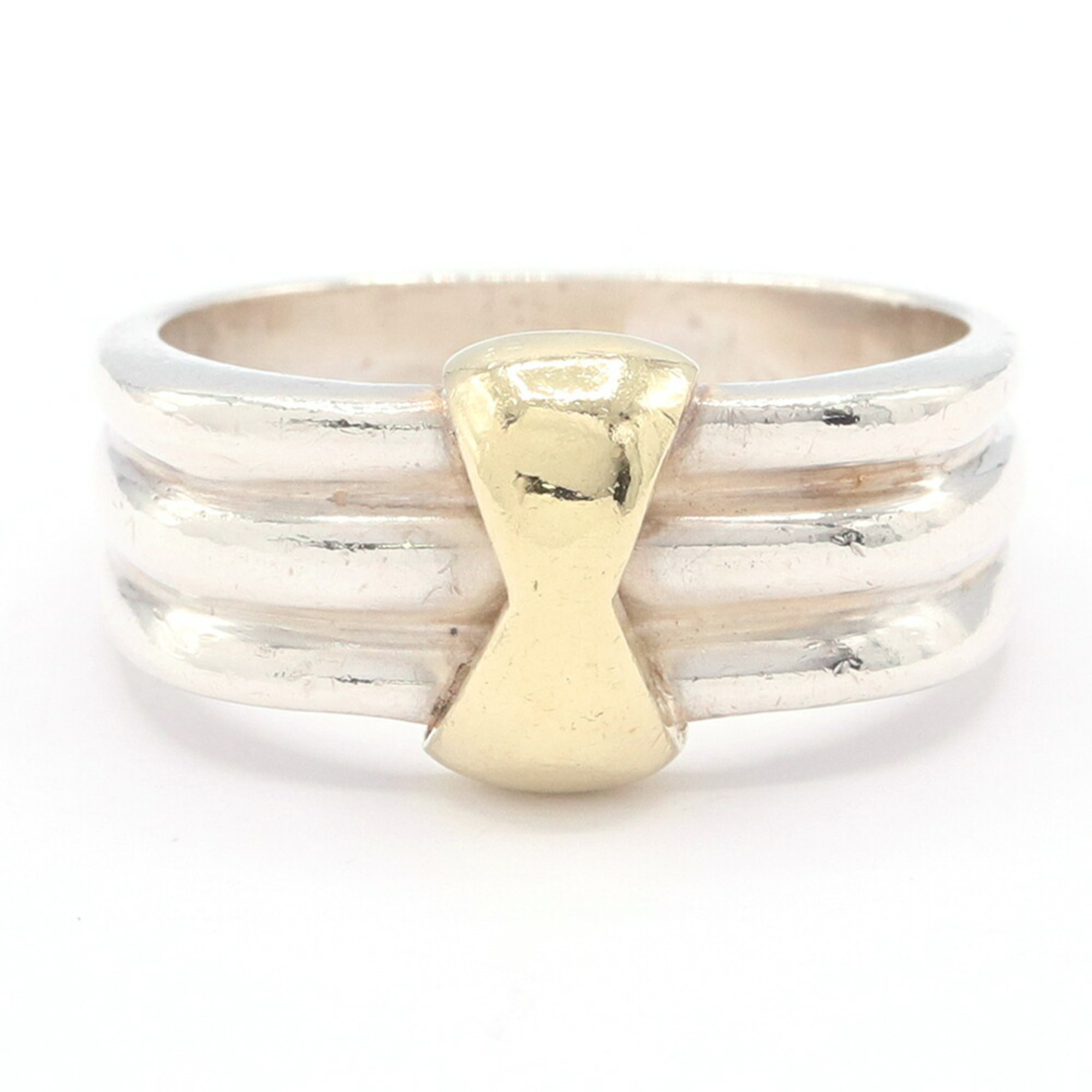 Tiffany & Co. Ring, Sterling Silver 925 Yellow Gold, Old Style Combination, Women\'s Ring