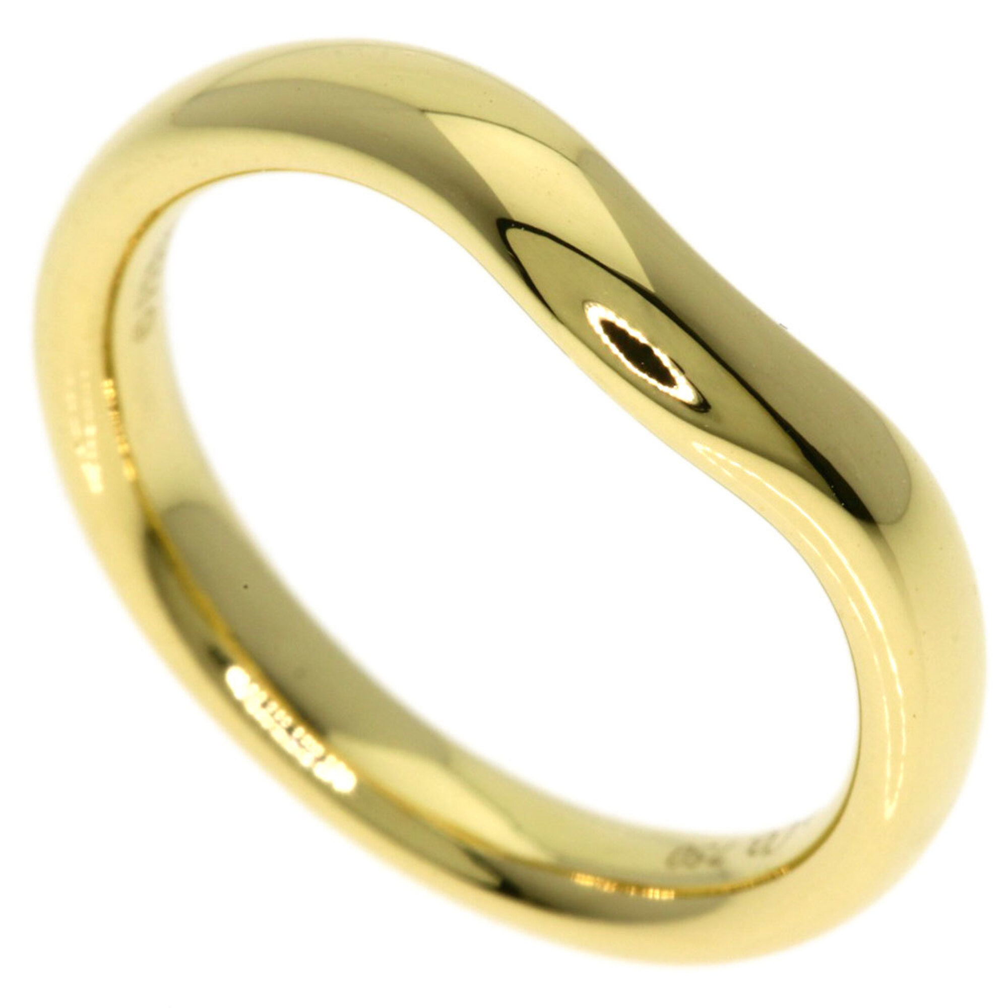 Tiffany & Co. Curved Band Ring, 18K Yellow Gold, Women\'s.