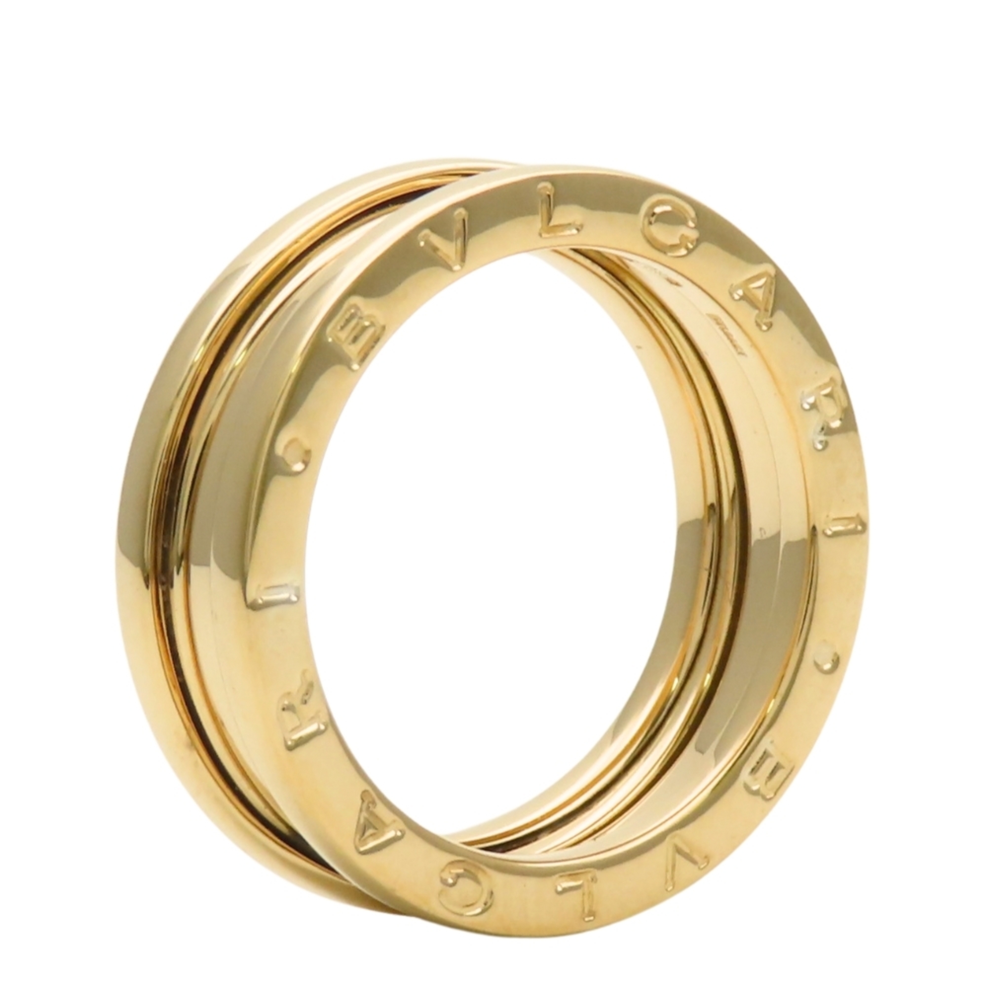 Bulgari Ring B-zero1 2-band 56 18K Yellow Gold Women\'s BVLGARI