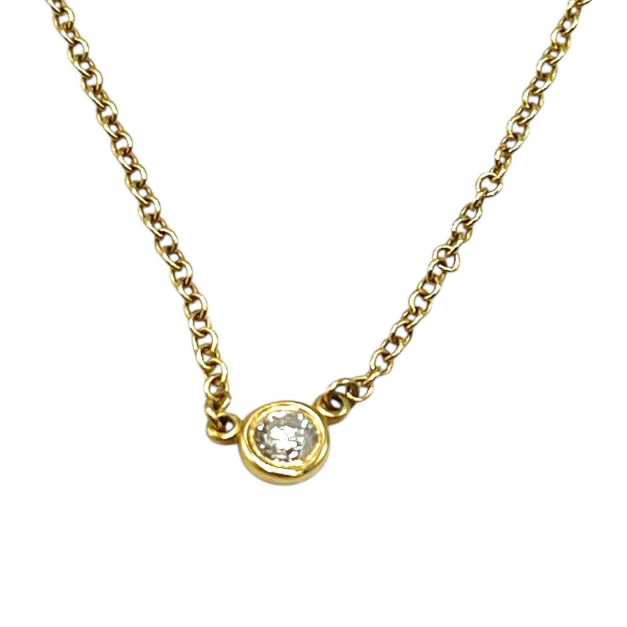 Tiffany & Co. Elsa Peretti By the Yard Necklace in 18K Yellow Gold with Diamonds for Women