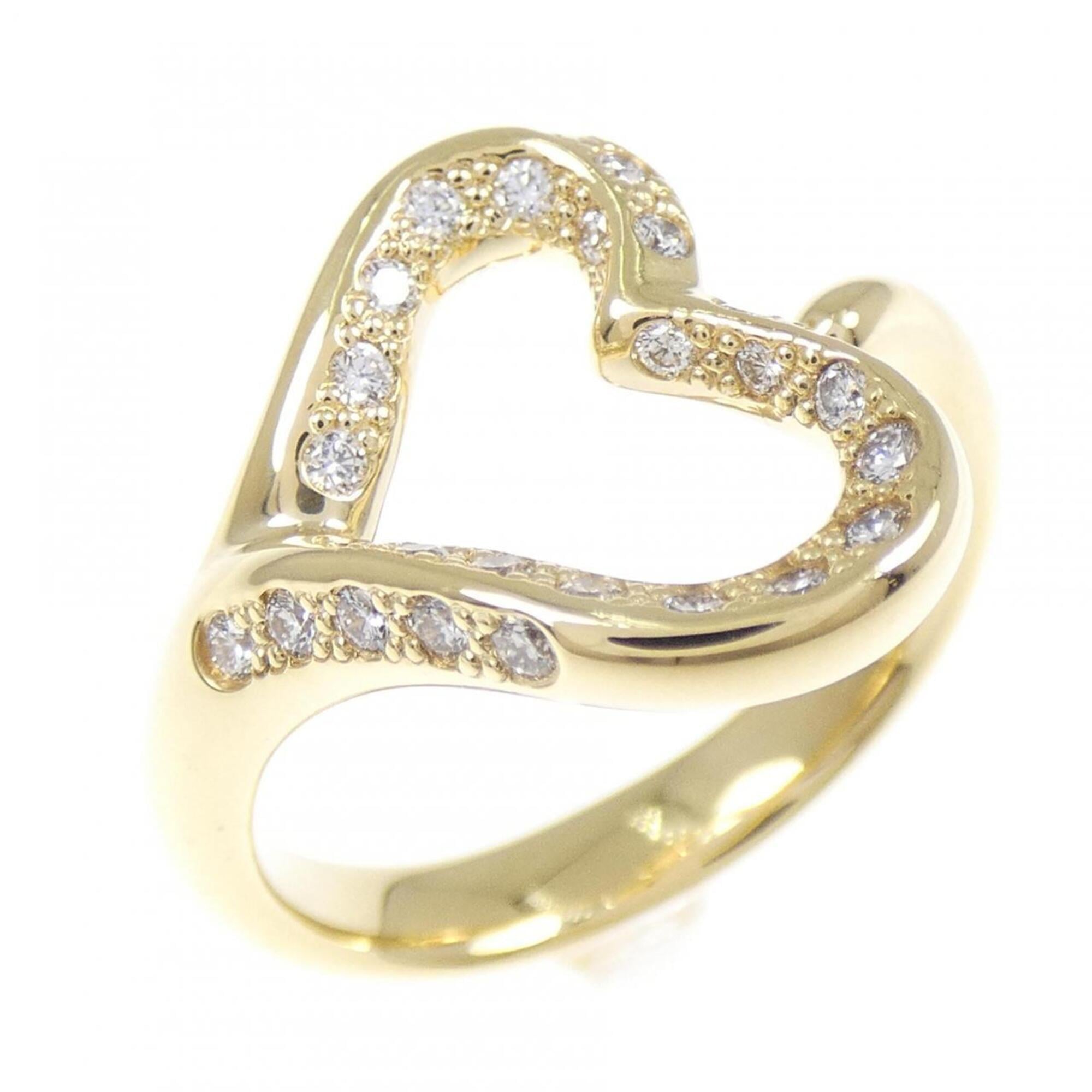 Tiffany Open Heart Ring 0.27CT