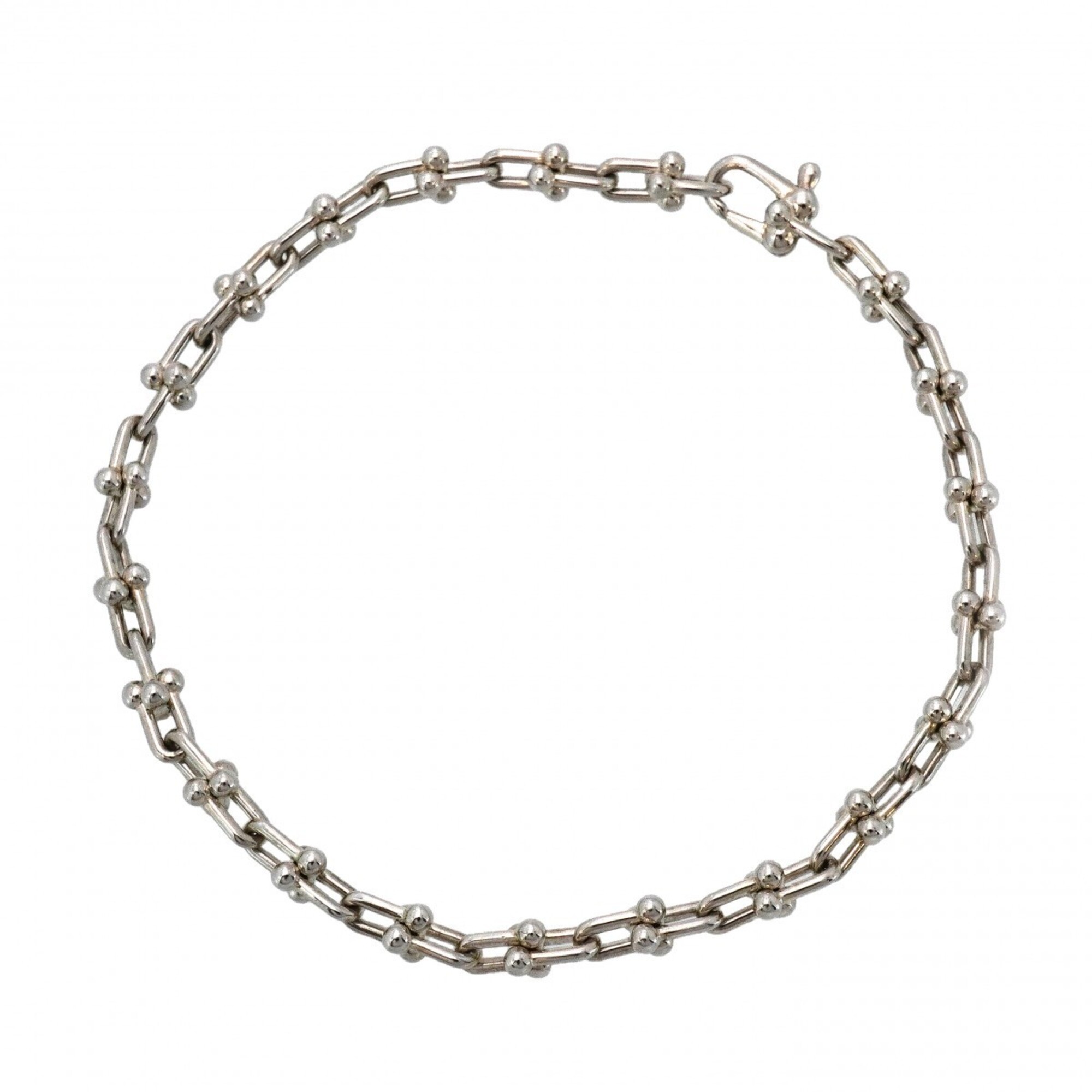 Tiffany & Co. Hardware Microlink Bracelet, Sterling Silver 925, Women\'s