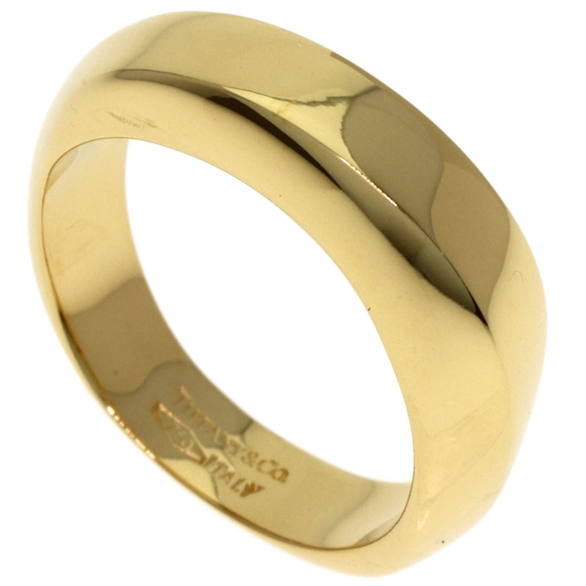 Tiffany & Co. Knife Edge Ring, 18K Yellow Gold, Women\'s.