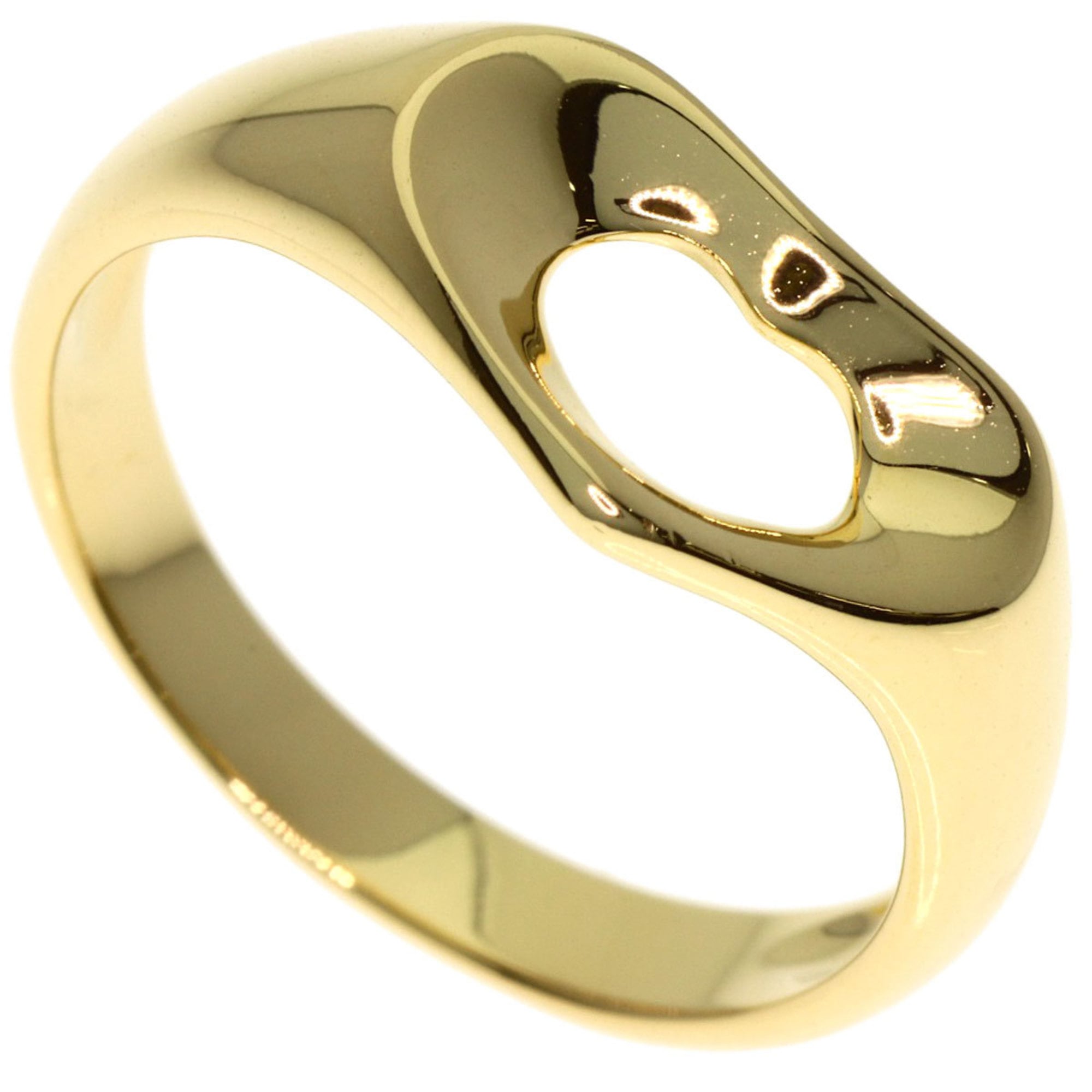 Tiffany & Co. Open Heart Ring, 18K Yellow Gold, Women\'s.