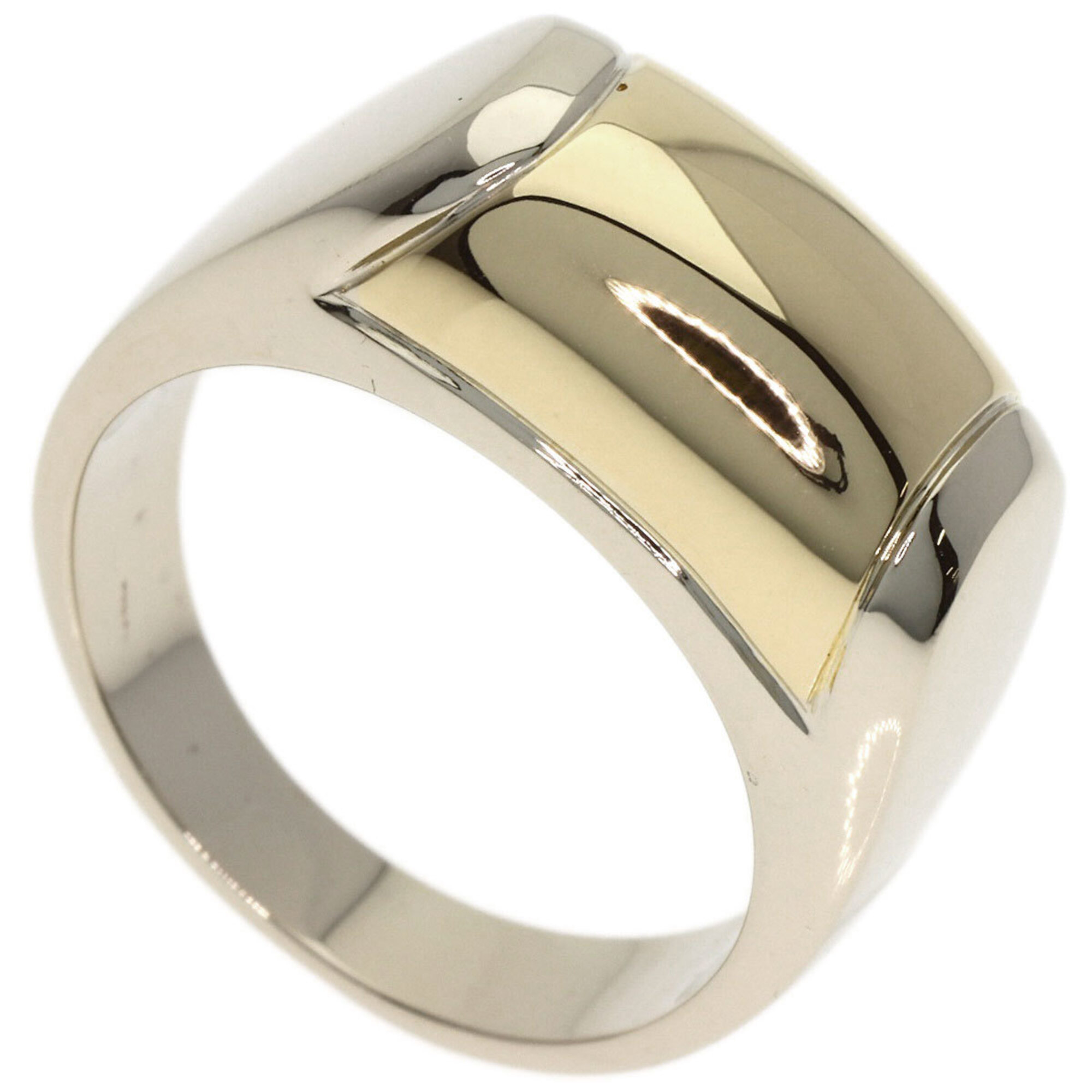 Bulgari Tronchetto Ring, 18K Yellow Gold/18KWG, Women\'s, BVLGARI