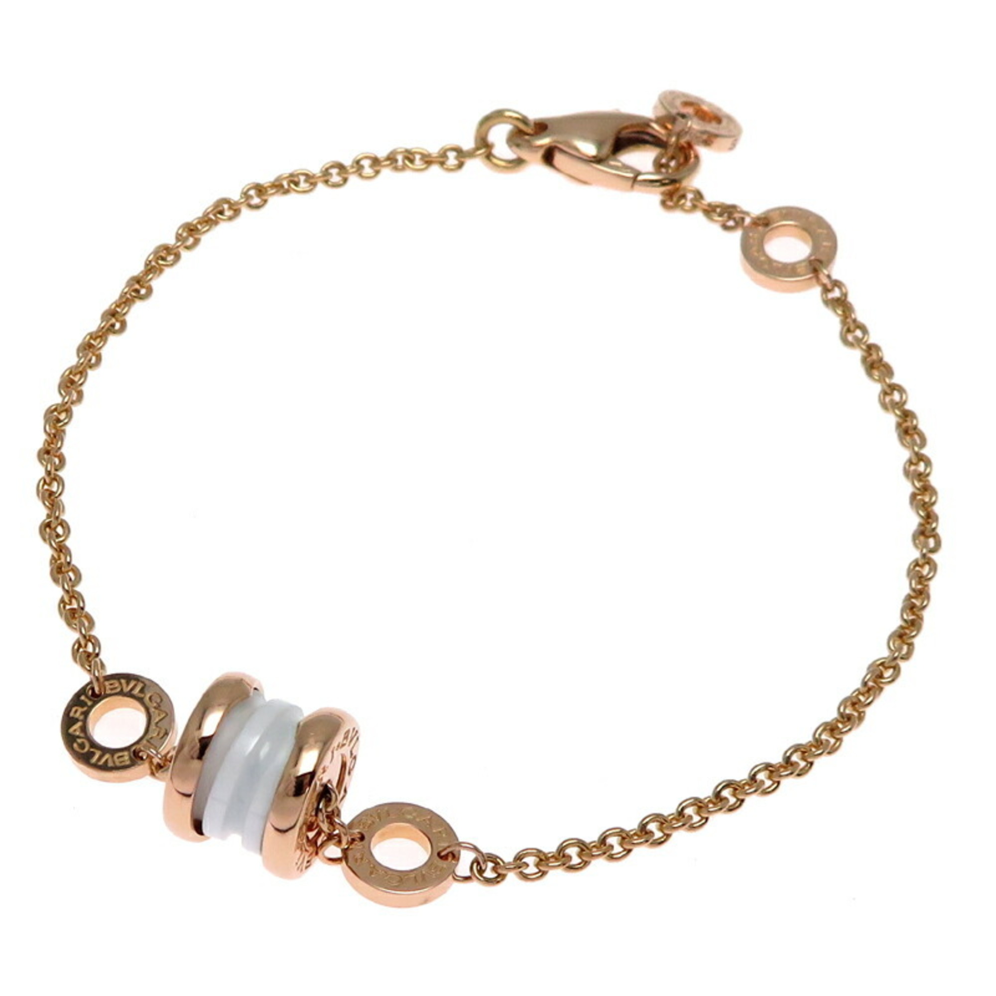 Bvlgari B.zero1 Element SM Women\'s/Men\'s Bracelet 354812 750 Pink Gold