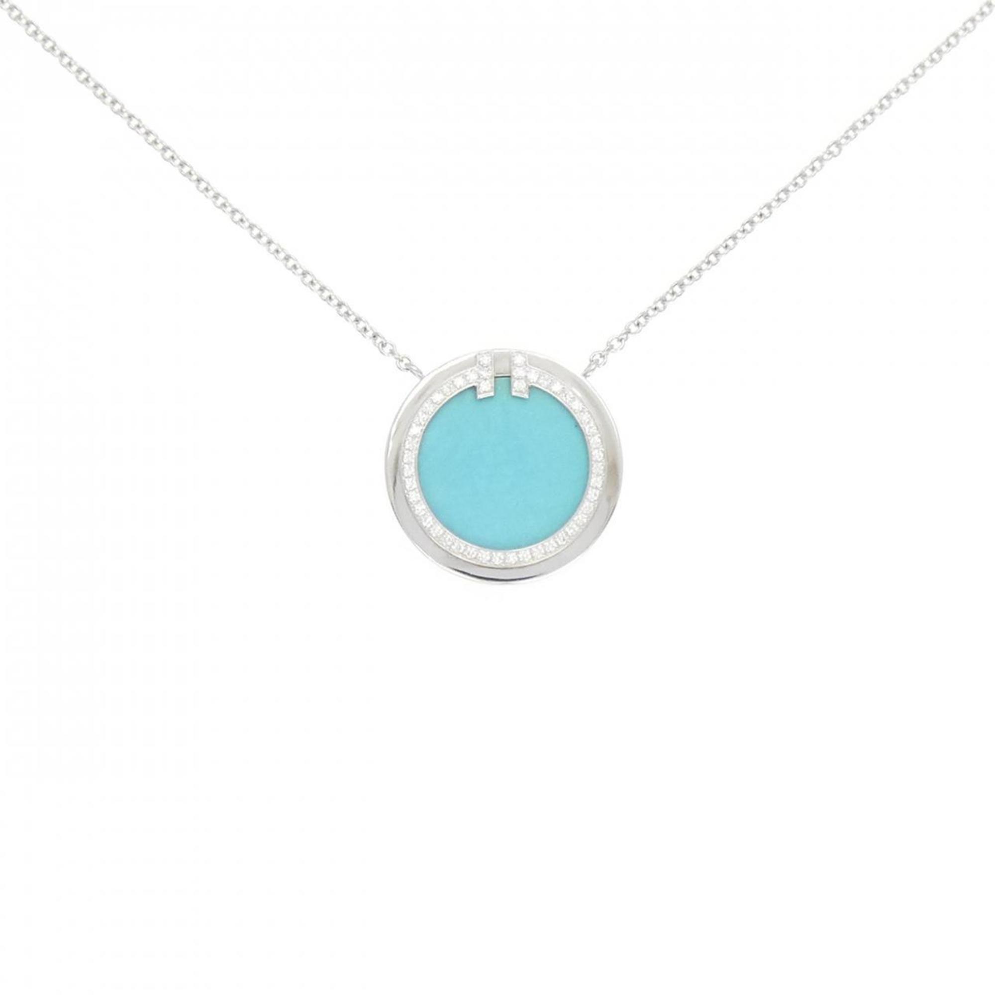 Tiffany T Circle Necklace