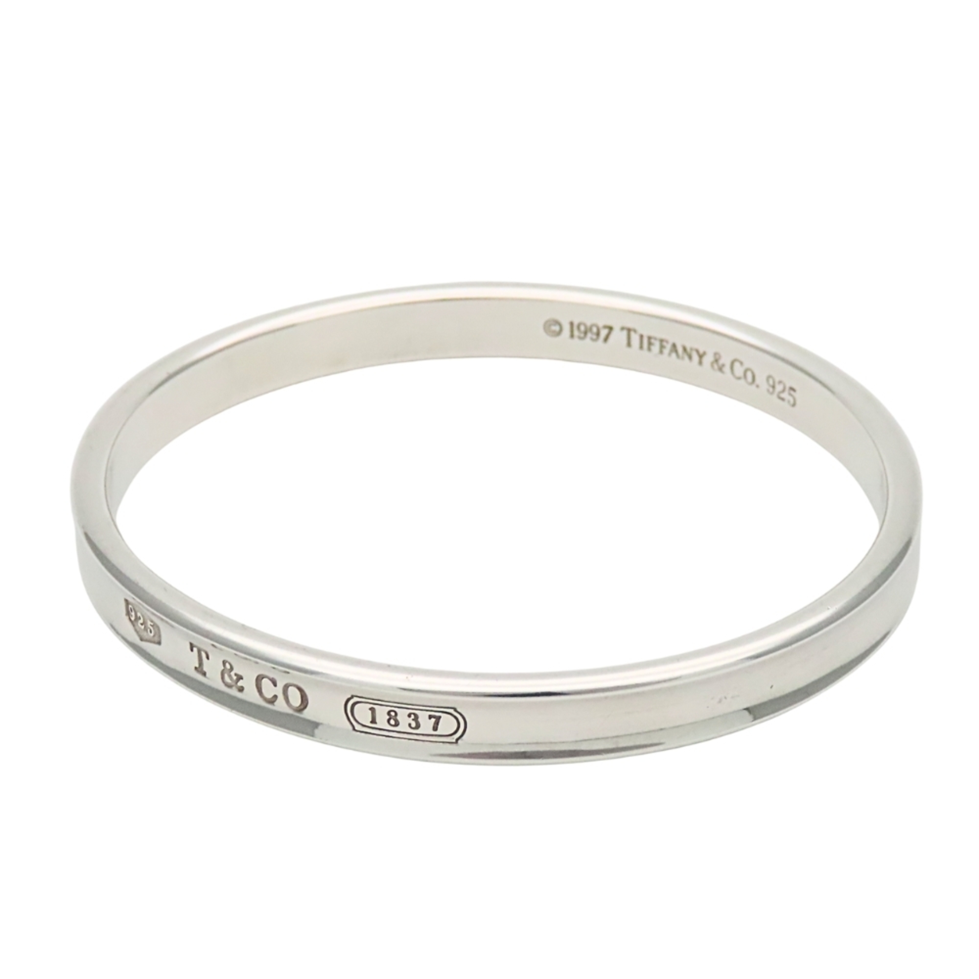 Tiffany & Co. Bangle 1837 SV925 Bracelet for Women