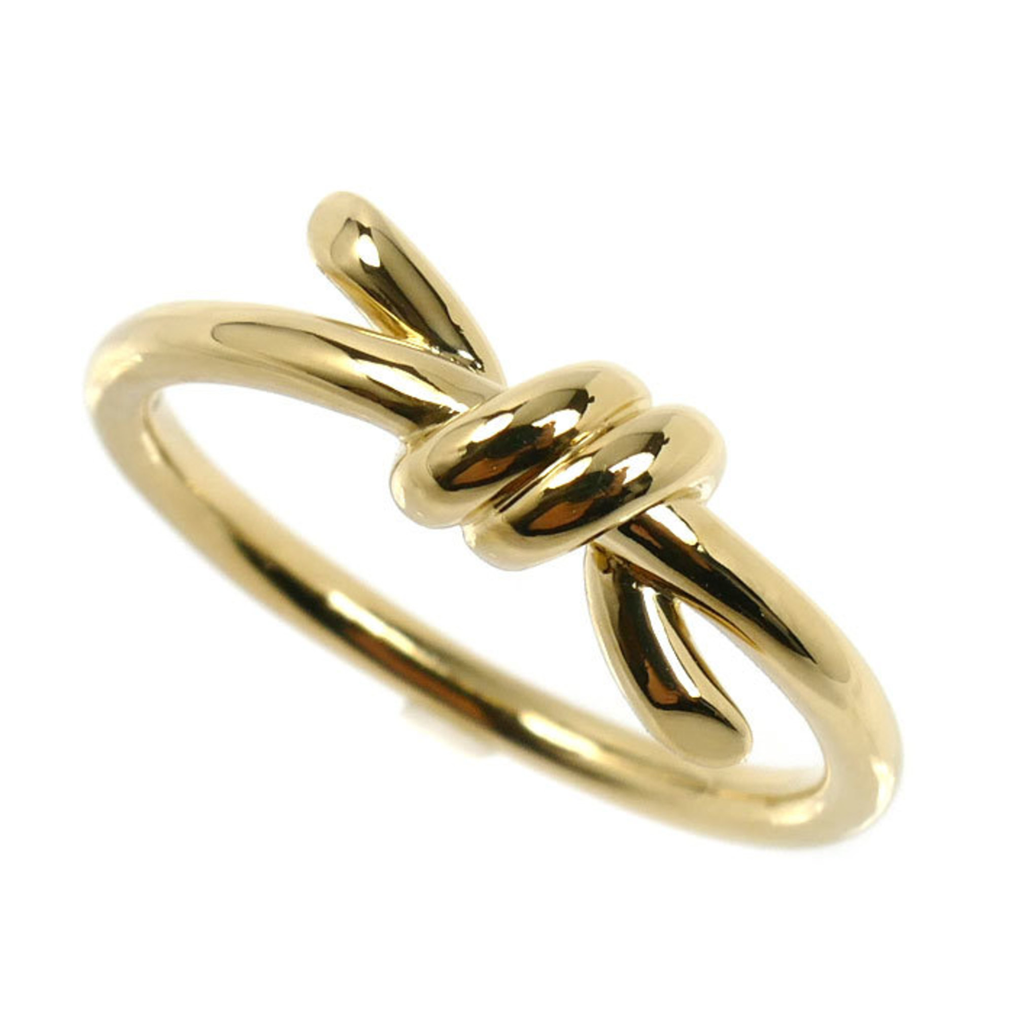 TIFFANY & Co. 18K Yellow Gold Knot Ring, 70305291, 1 3.7g, Women\'s