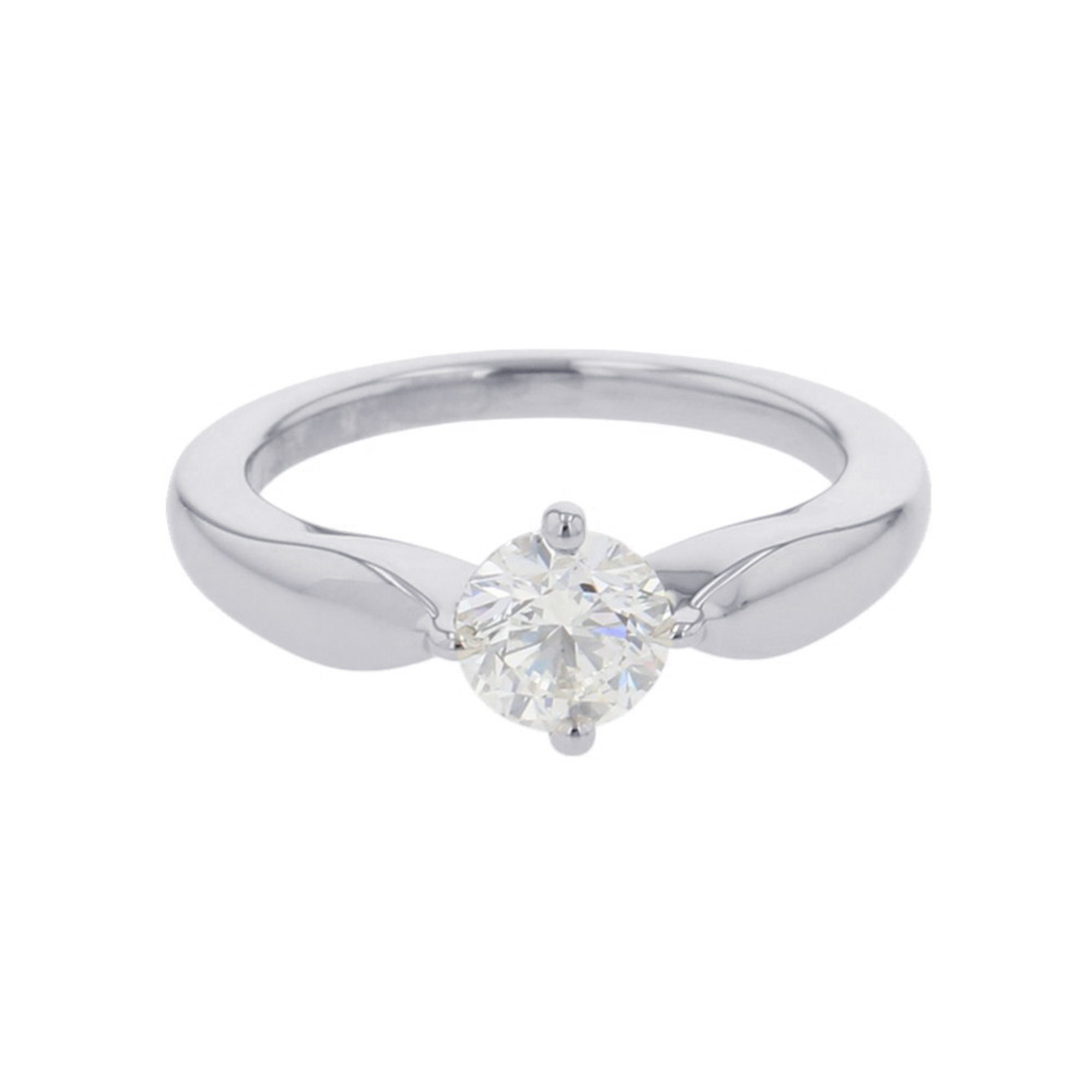 Bvlgari Dedicata a Venezia Torcello Diamond Ring, 0.70ct, Pt950 Platinum, Size: Approx. GIA Certifie