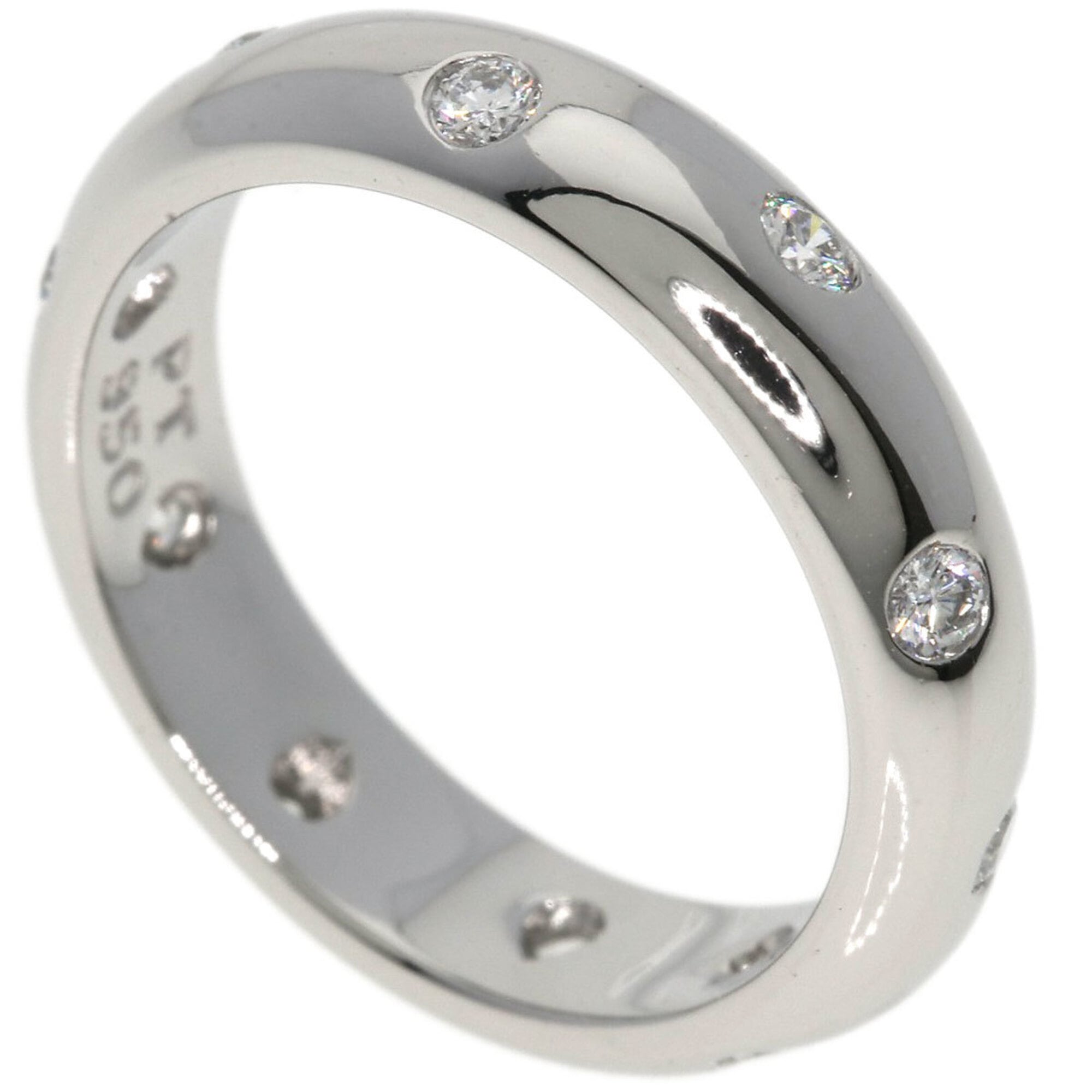 Tiffany & Co. Dots Diamond Ring, Platinum PT950, Women\'s.