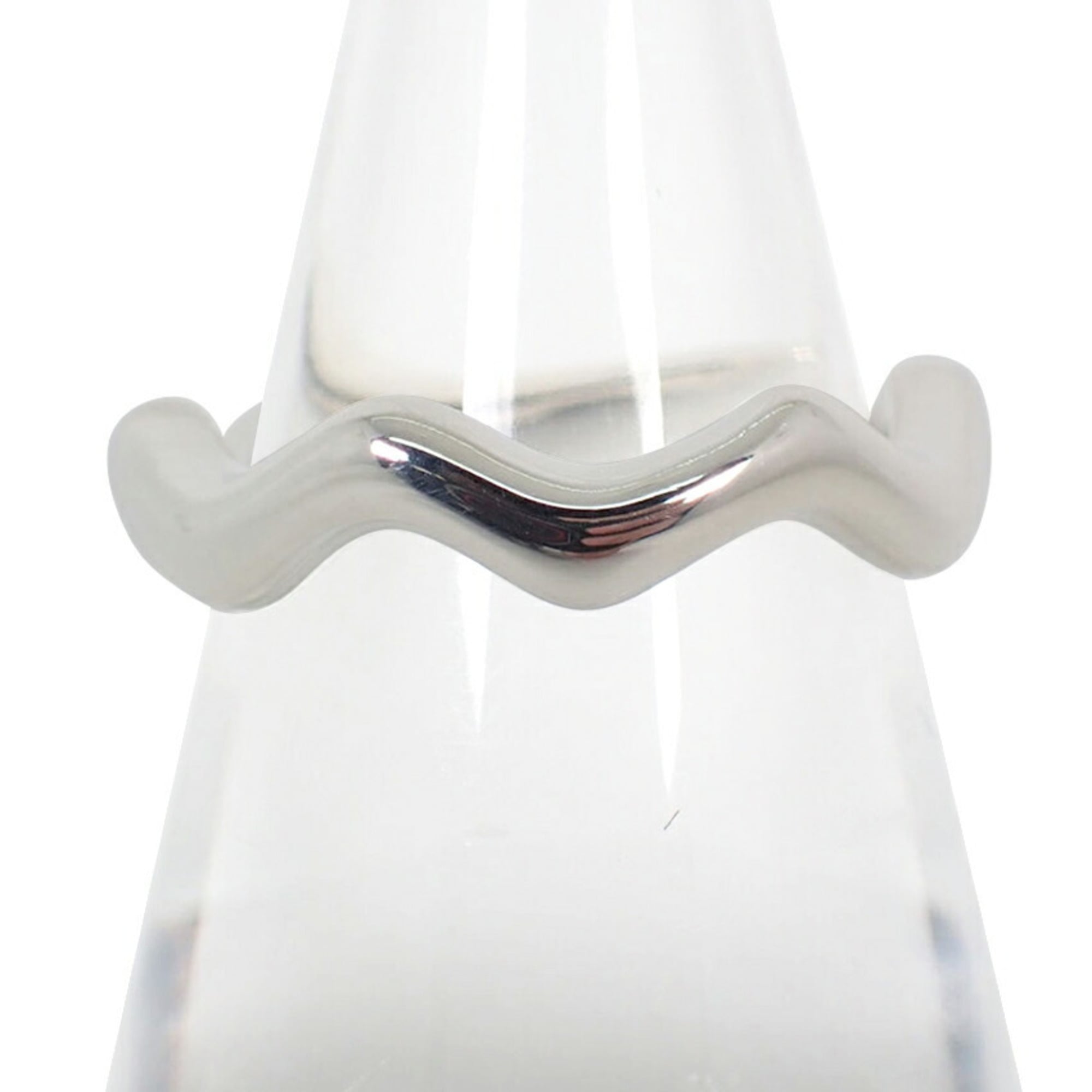 TIFFANY & Co. 925 Paloma Picasso Zigzag Ring, Size 10.5