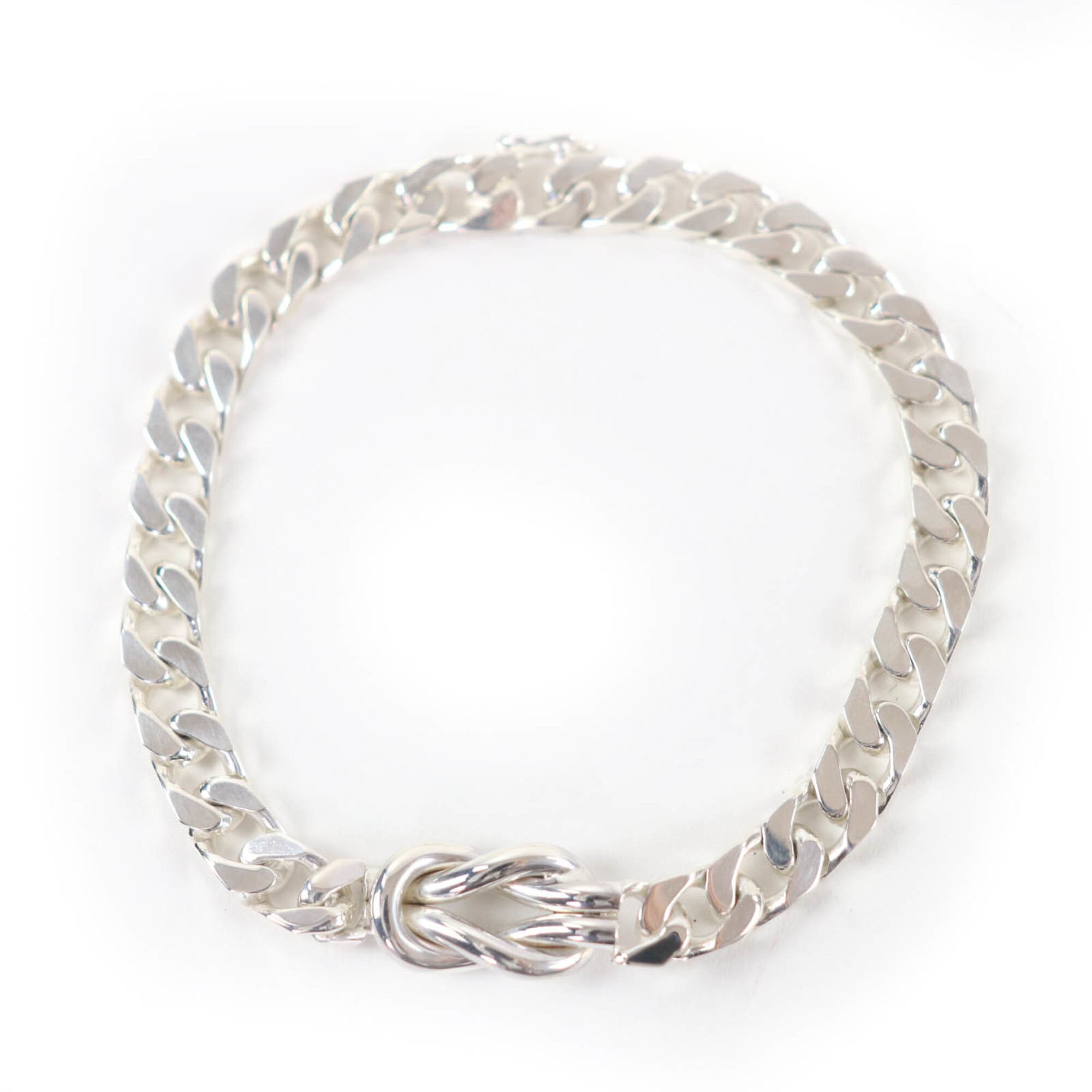 TIFFANY&Co. Tiffany Vintage 925 Center Knot Bracelet, Silver, Weight 20.1g, Men\'s