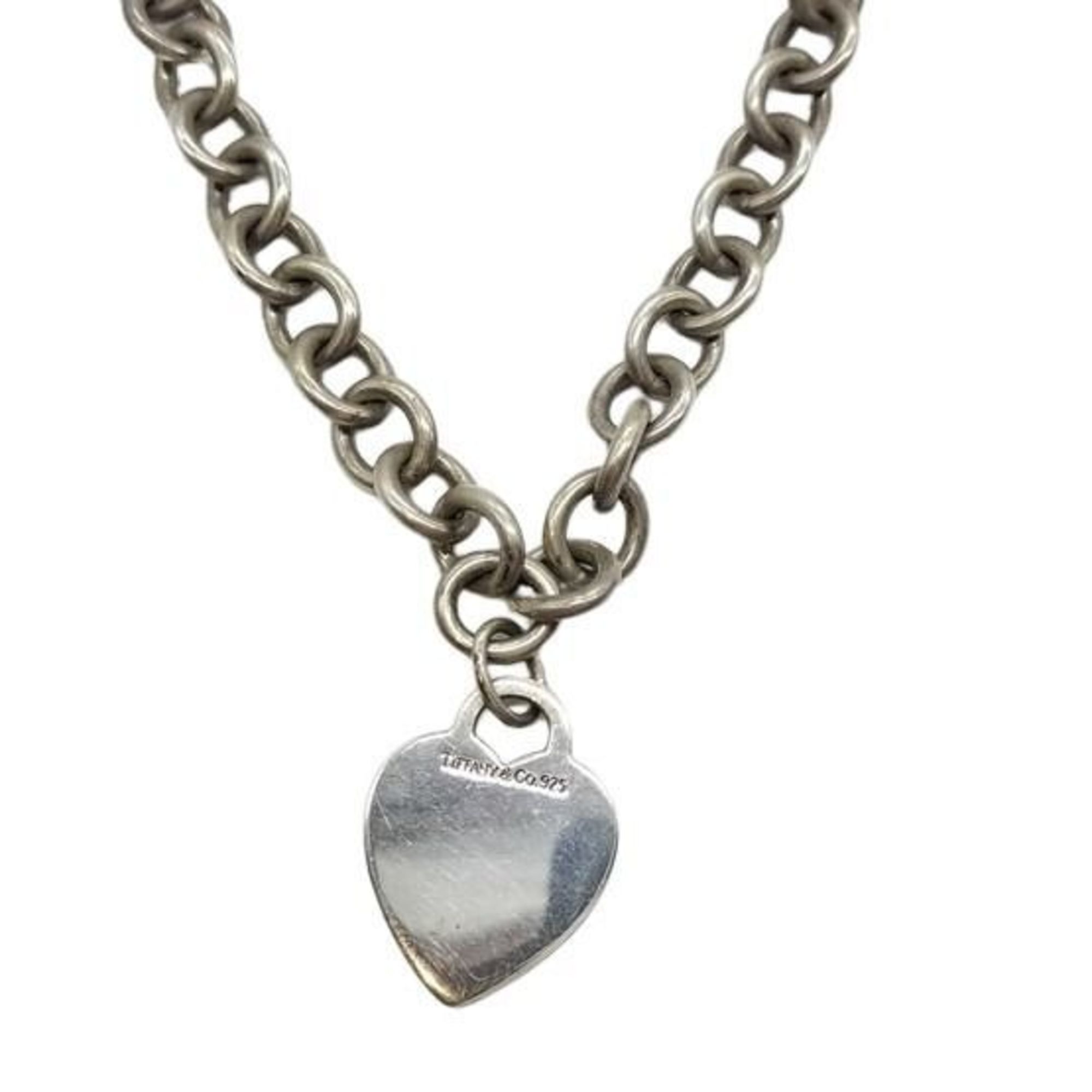 Tiffany & Co. Return to Heart Necklace, Sterling Silver (SV925), Women\'s