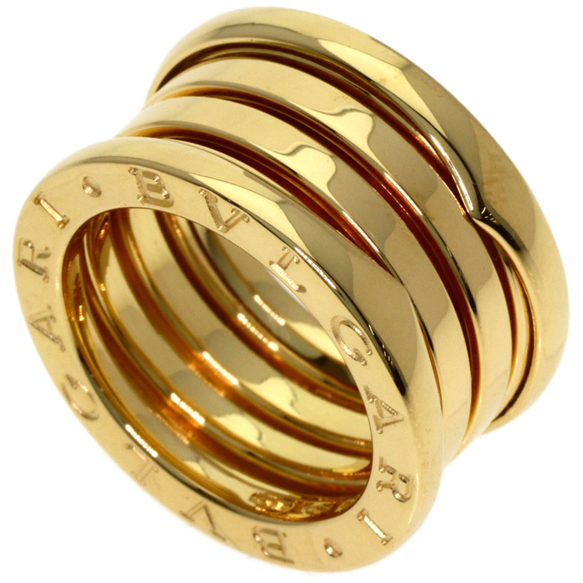BVLGARI B-zero1 4-Band #48 Ring in 18K Yellow Gold for Women