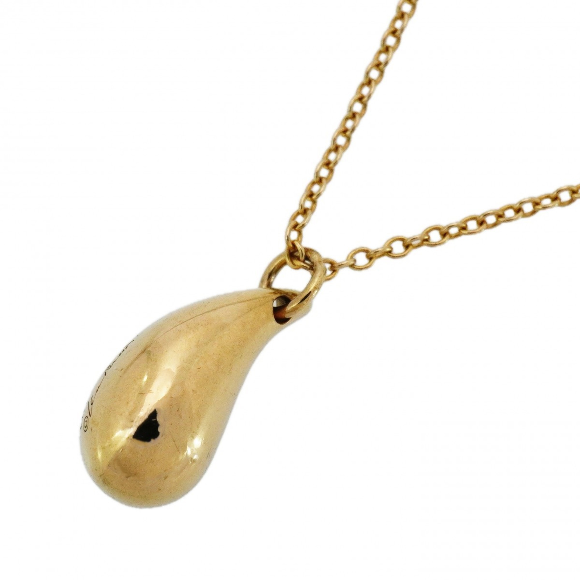 Tiffany & Co. Teardrop Necklace, 18K Yellow Gold, Women\'s, P2396839