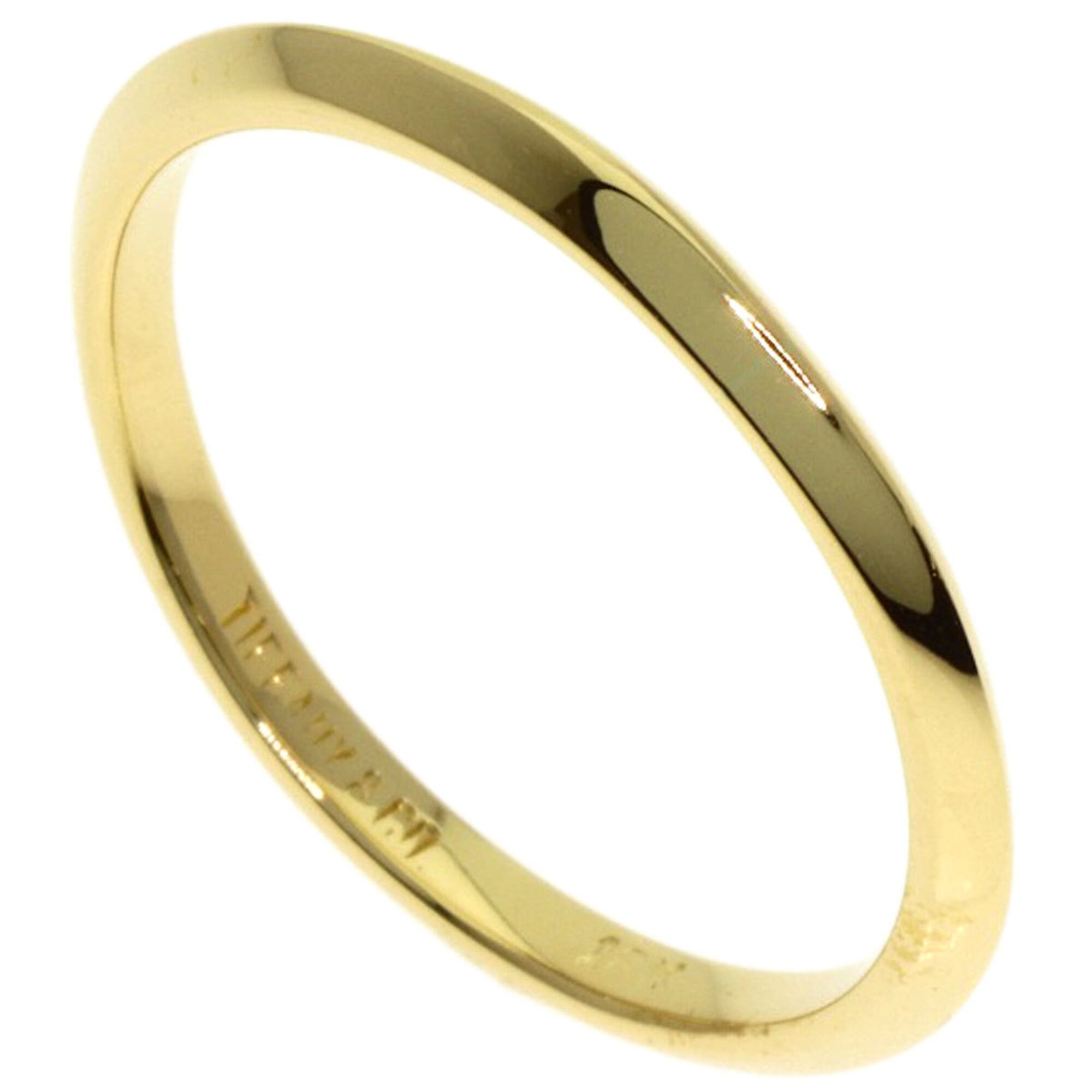 Tiffany & Co. Knife Edge Ring, 18K Yellow Gold, Women\'s.
