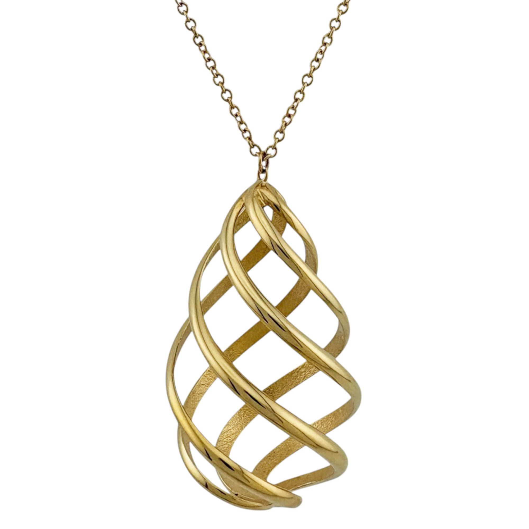 Tiffany Luce Necklace, 18k Gold, Women\'s, TIFFANY & Co., Pre-owned