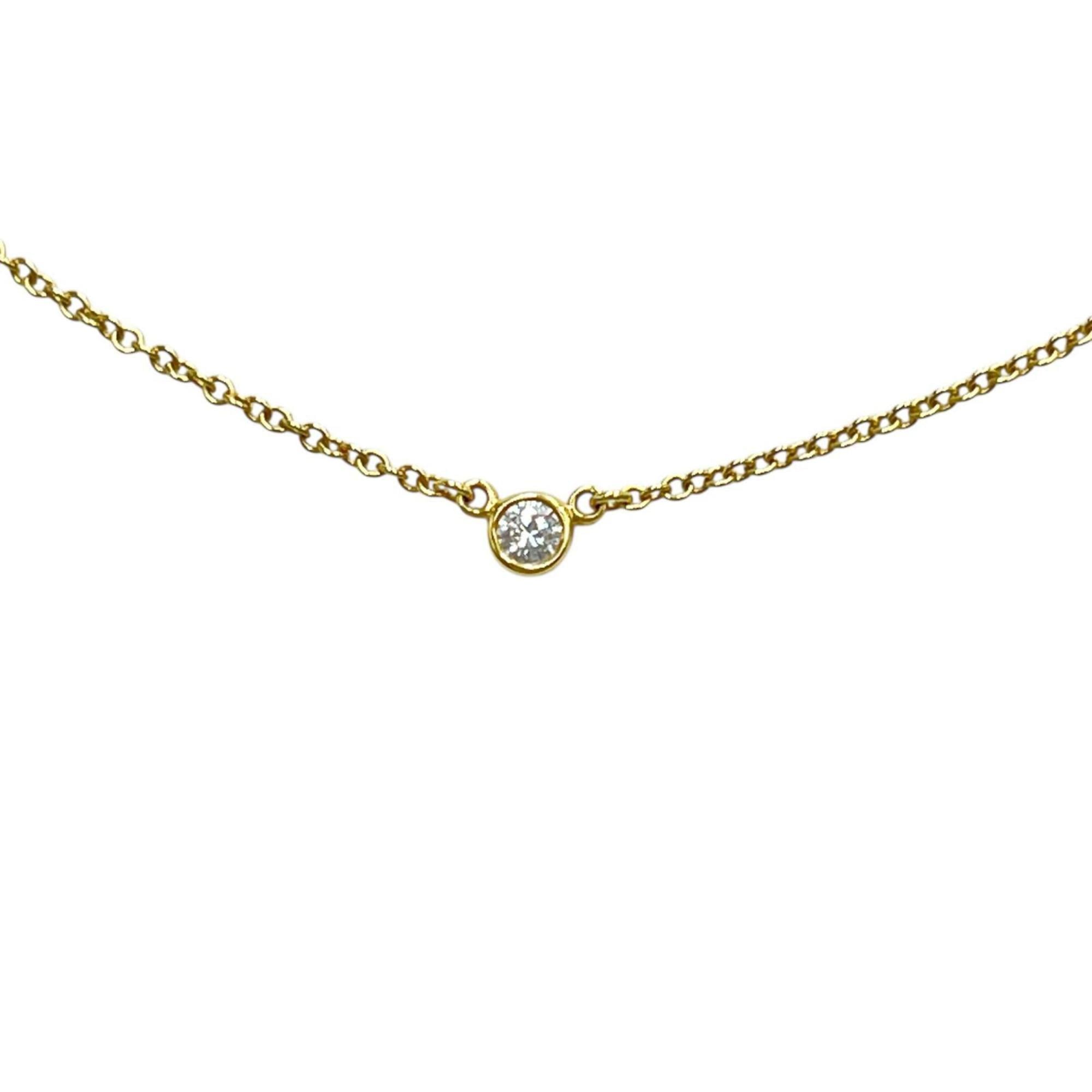 Tiffany & Co. By the Yard Necklace, 18K Yellow Gold/1P Diamond, Women\'s