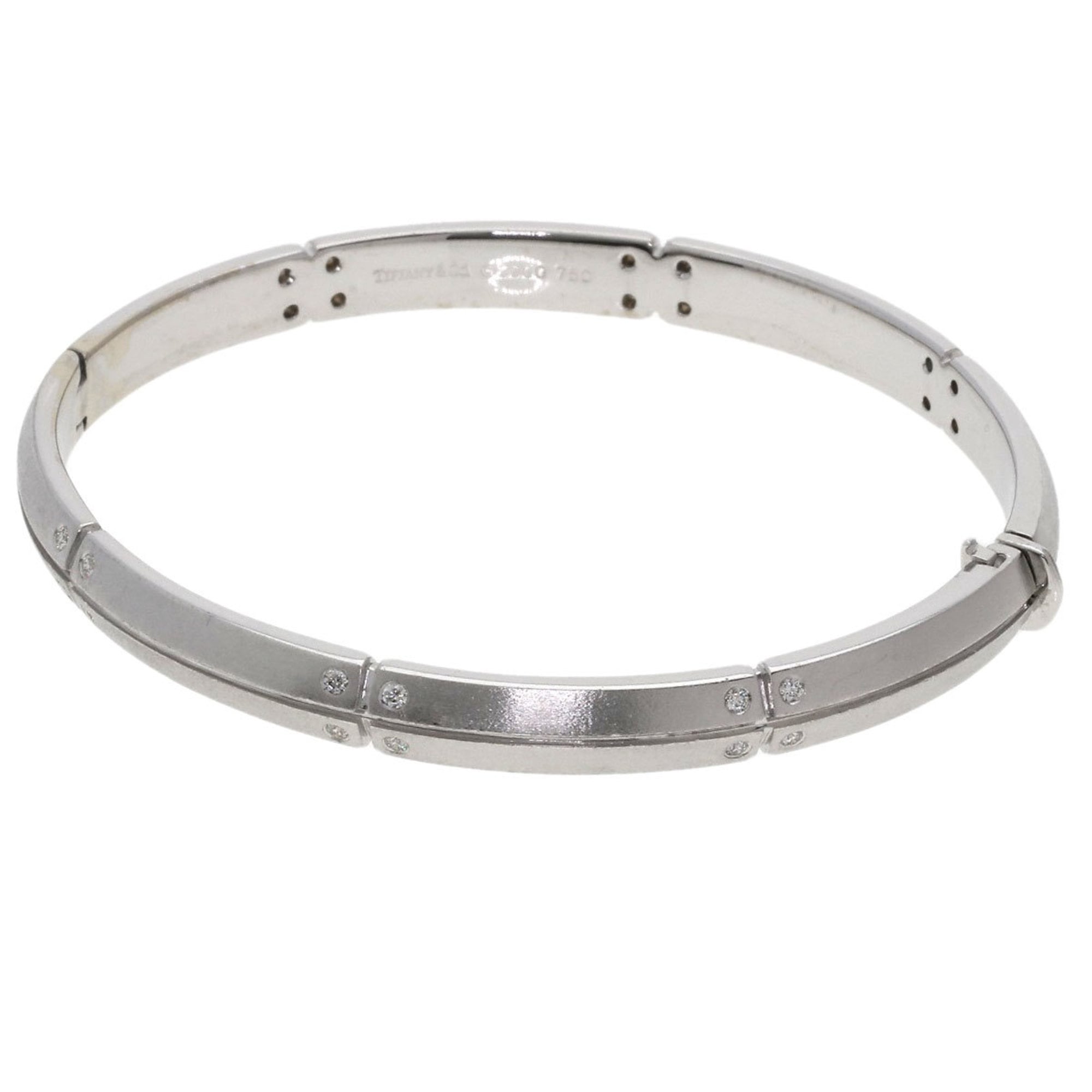 Tiffany & Co. Streamerica Diamond Bracelet, 18K White Gold, Women\'s.