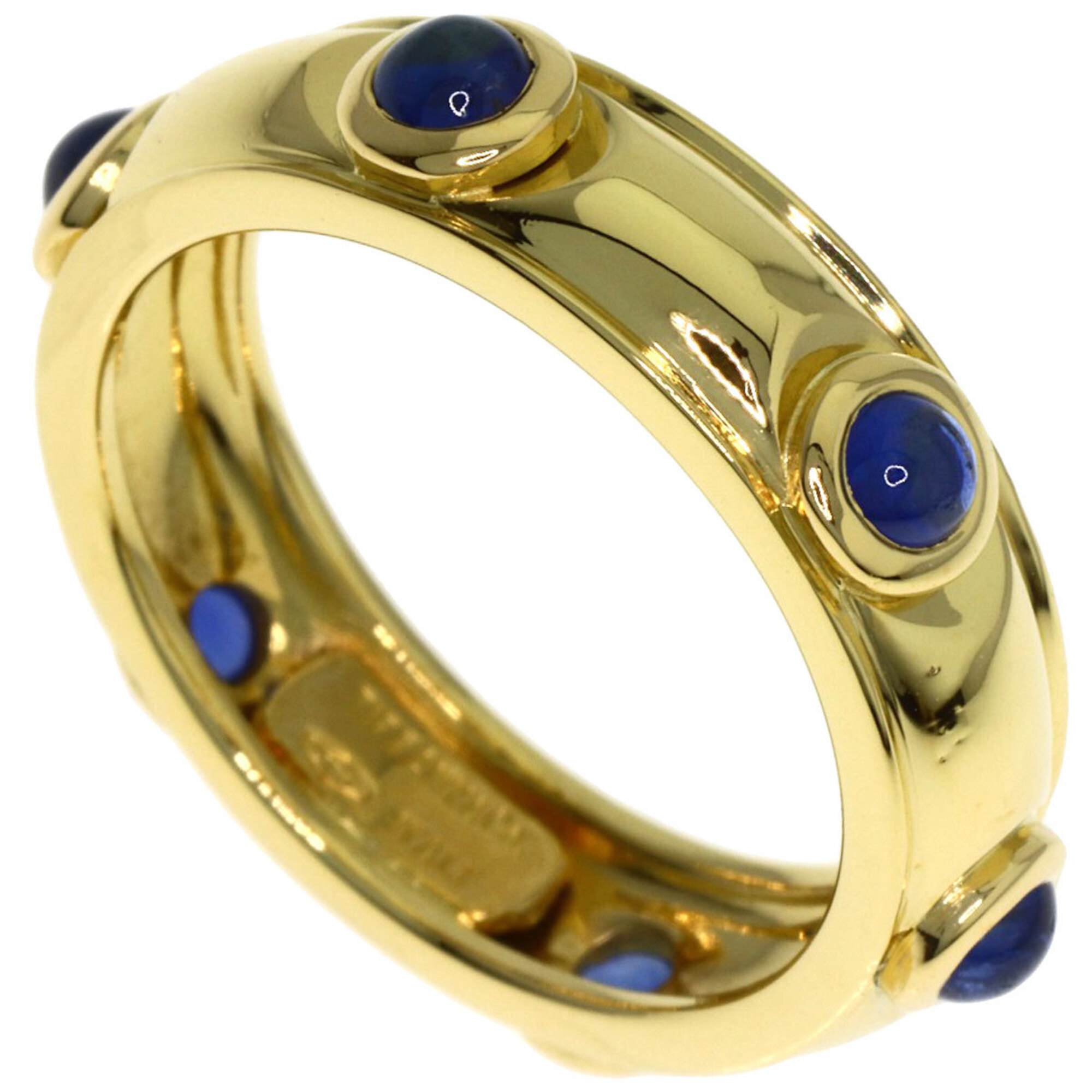 Tiffany & Co. Dots Sapphire Ring, 18K Yellow Gold, Women\'s.
