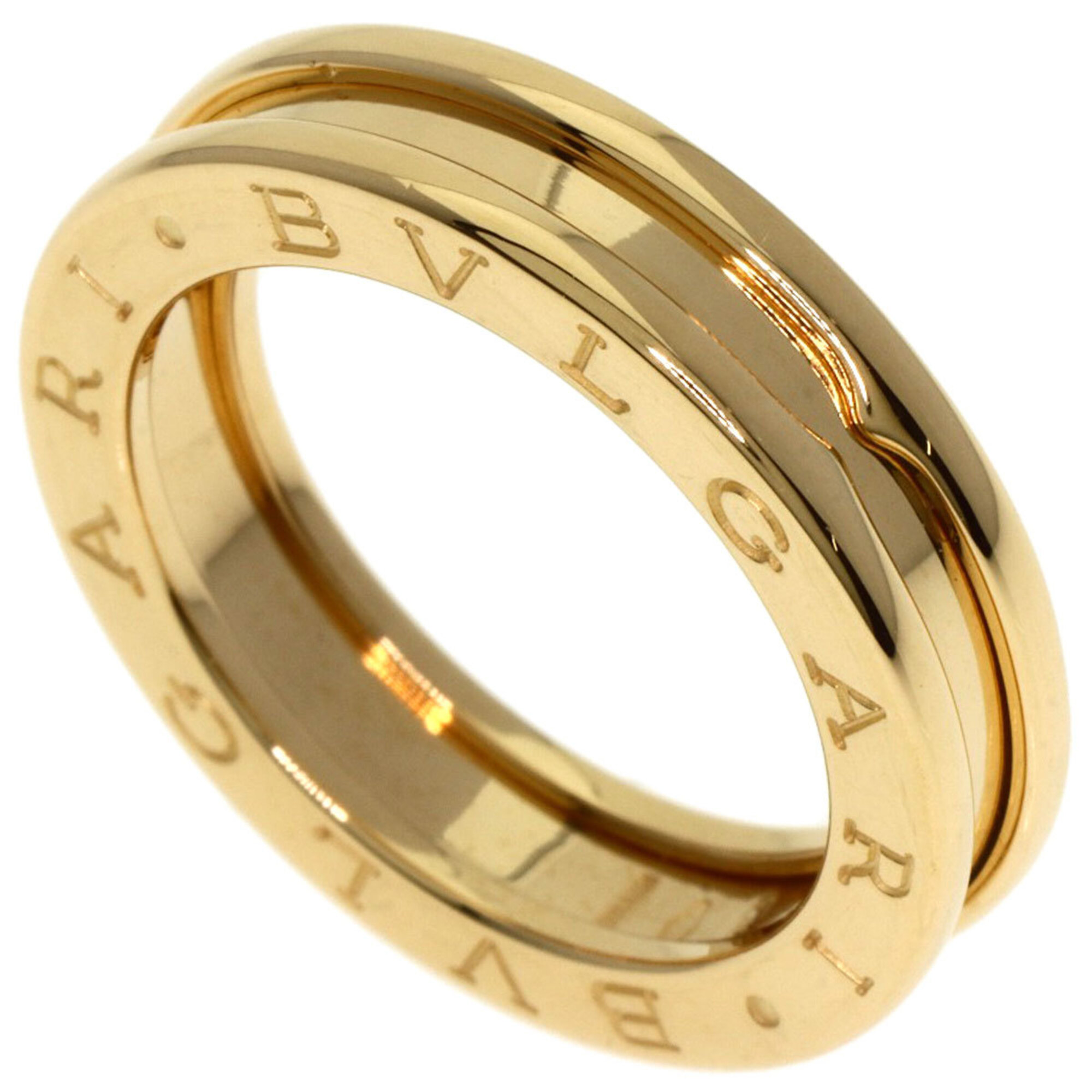 BVLGARI B-zero1 1-band ring #52, 18K yellow gold, women\'s.