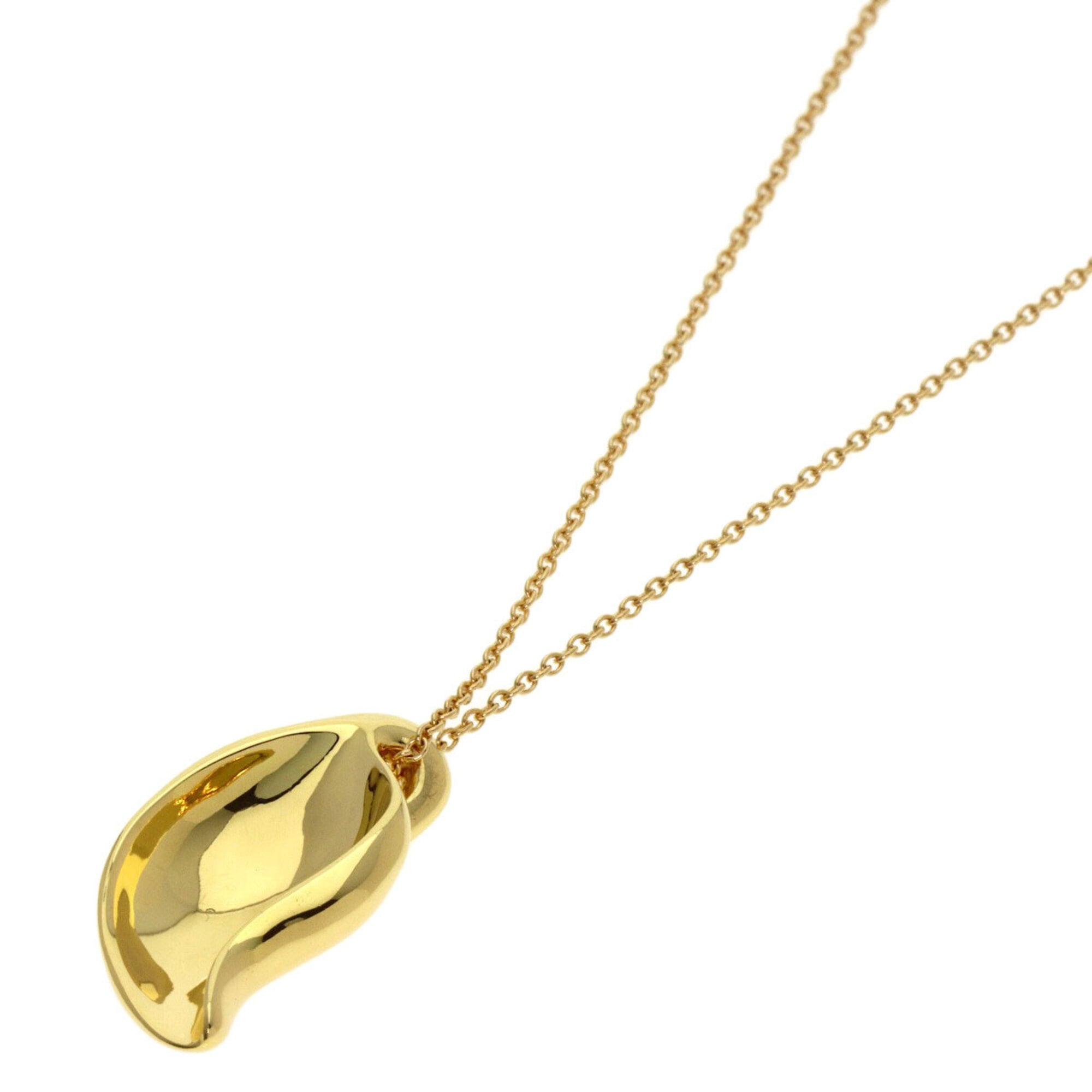 Tiffany & Co. Leaf Elsa Peretti Necklace, 18K Yellow Gold, Women\'s.