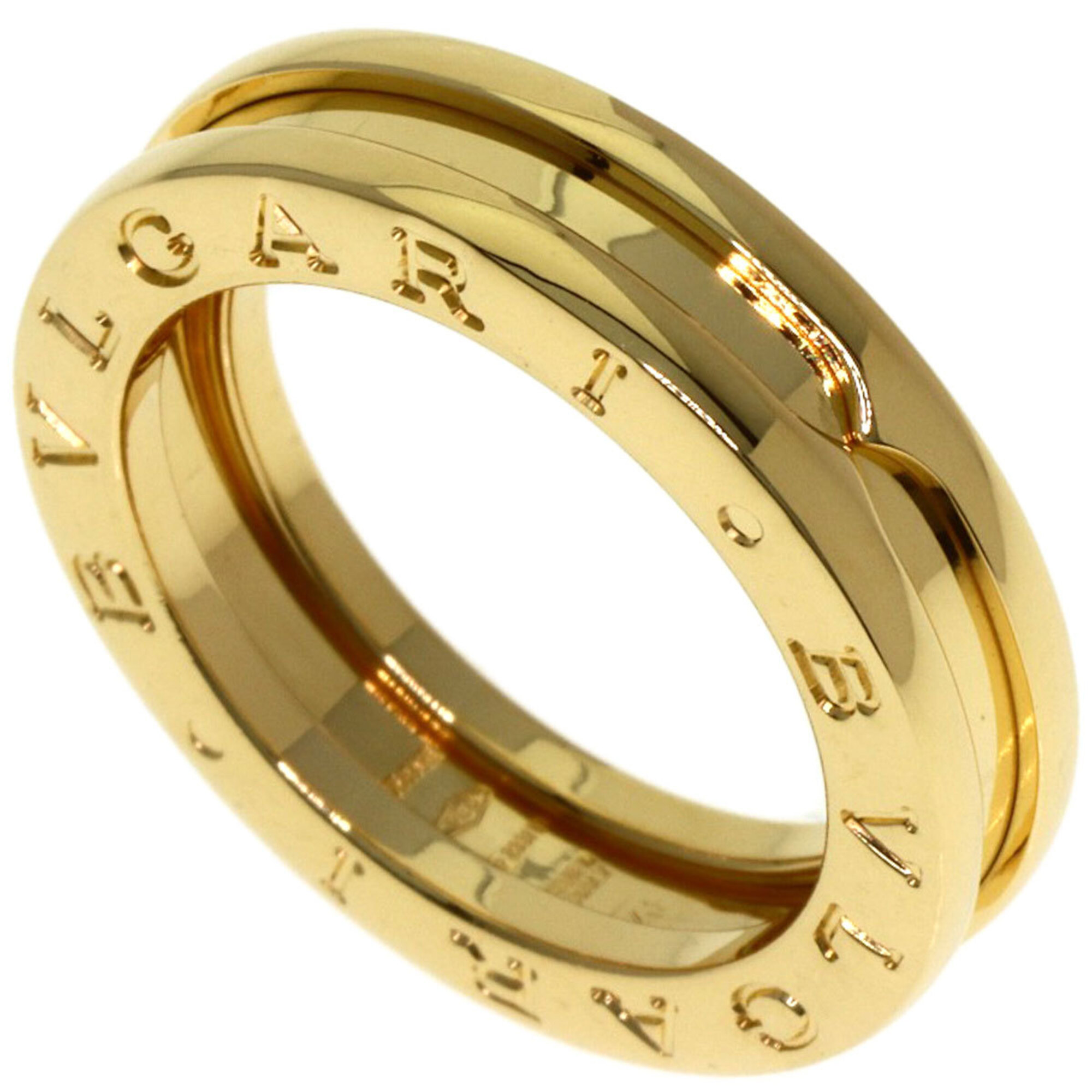 Bvlgari Bulgari B-zero1 1-band ring, size #48, 18K yellow gold, women\'s ring.