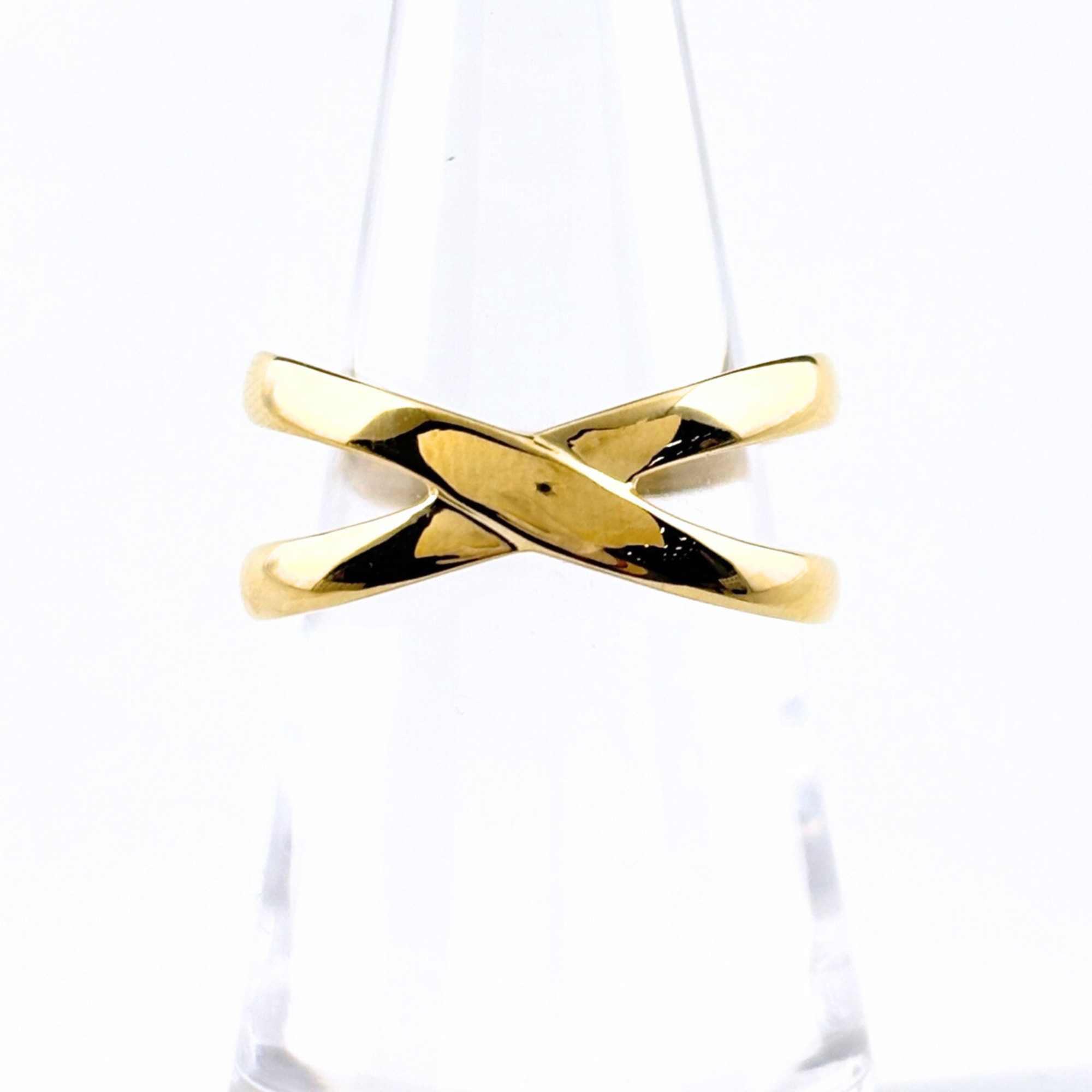 Tiffany & Co. Design Ring, Yellow Gold (YG) 750, Women\'s Ring