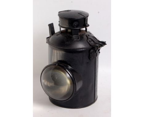 A BR Western Region style signal lamp, with interior reservoir and burner